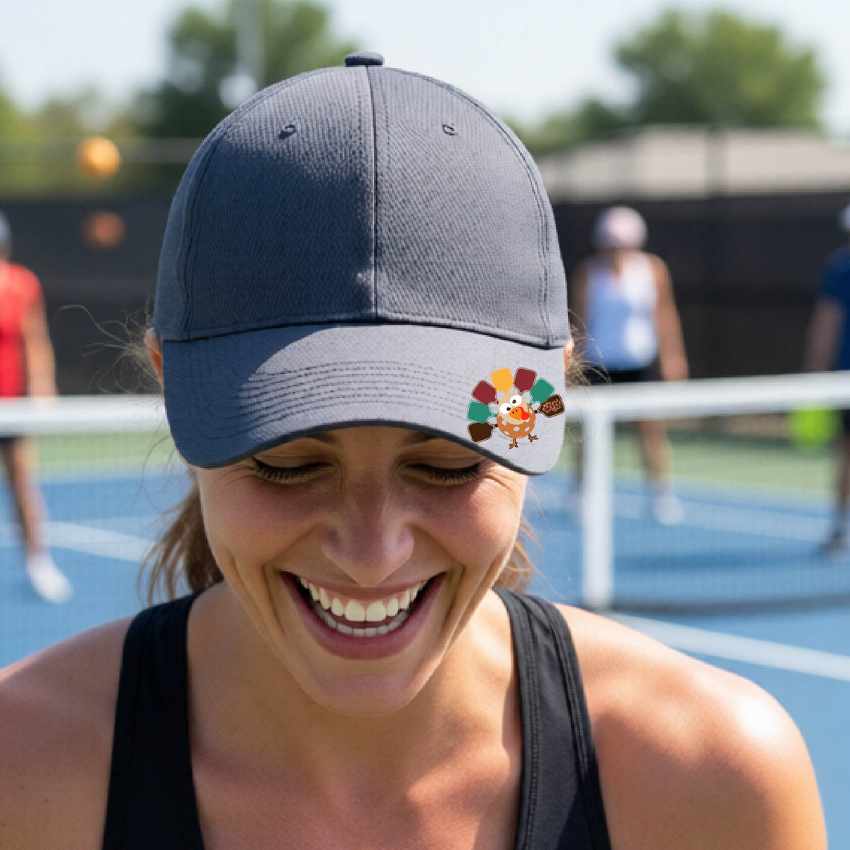 Thanksgiving Fall Thanksgiving Pickleball Visors Performance Headwear Premium Moisture-Wicking Headwear