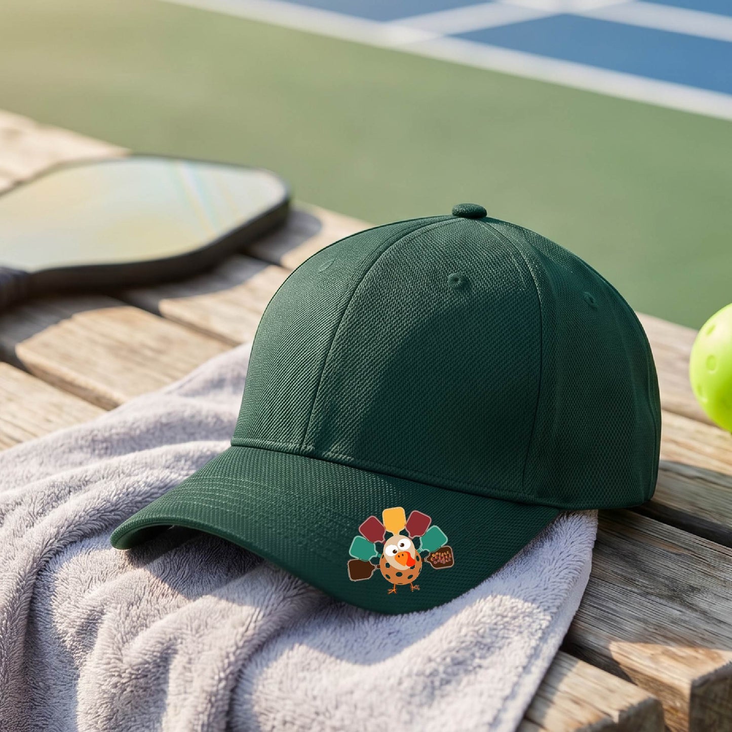 Thanksgiving Fall Thanksgiving Pickleball Visors Performance Headwear Premium Moisture-Wicking Headwear