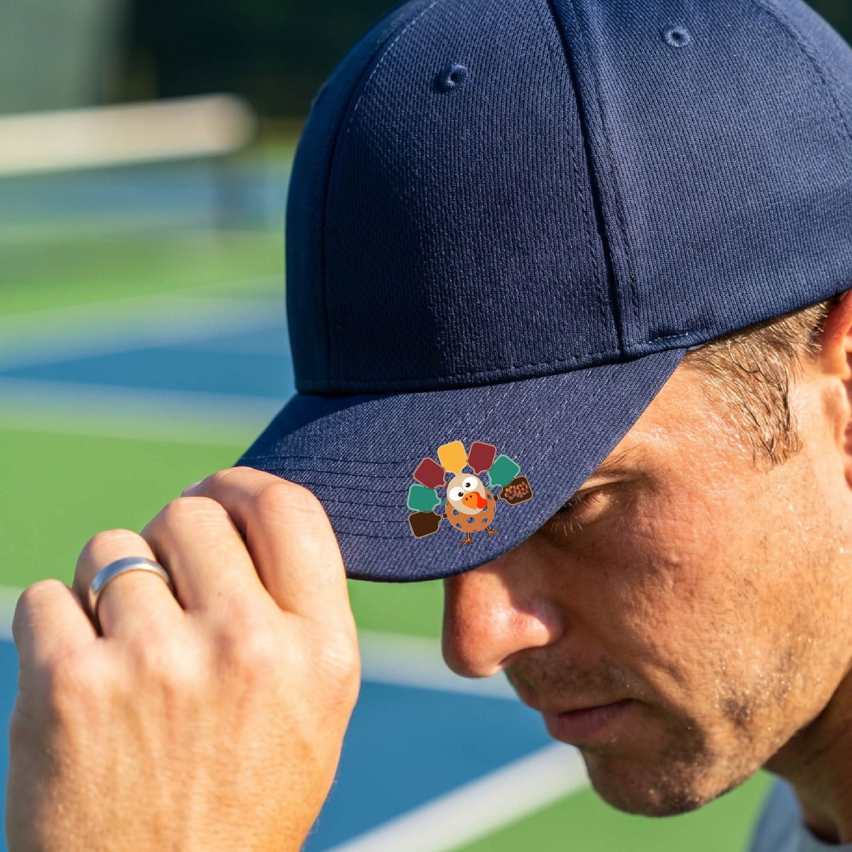 Thanksgiving Fall Thanksgiving Pickleball Visors Performance Headwear Premium Moisture-Wicking Headwear