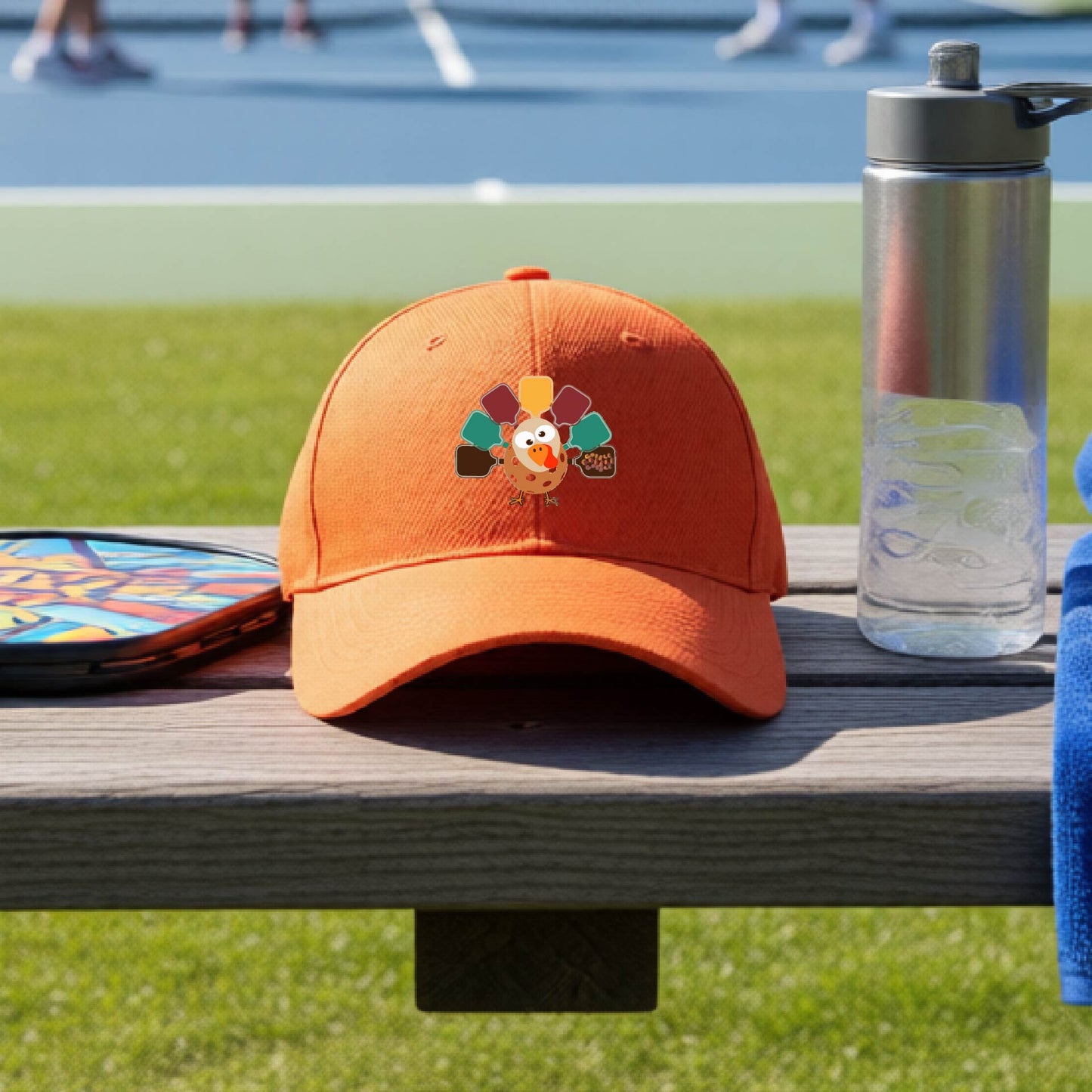 Thanksgiving Fall Thanksgiving Pickleball Visors Performance Headwear Premium Moisture-Wicking Headwear