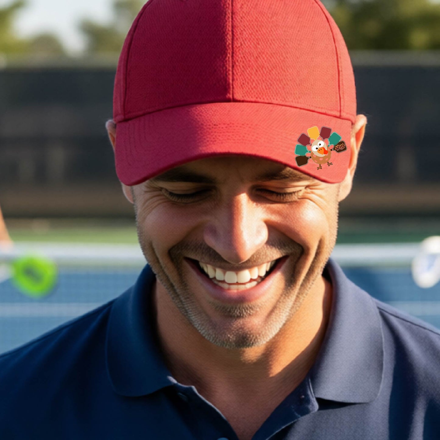 Thanksgiving Fall Thanksgiving Pickleball Visors Performance Headwear Premium Moisture-Wicking Headwear