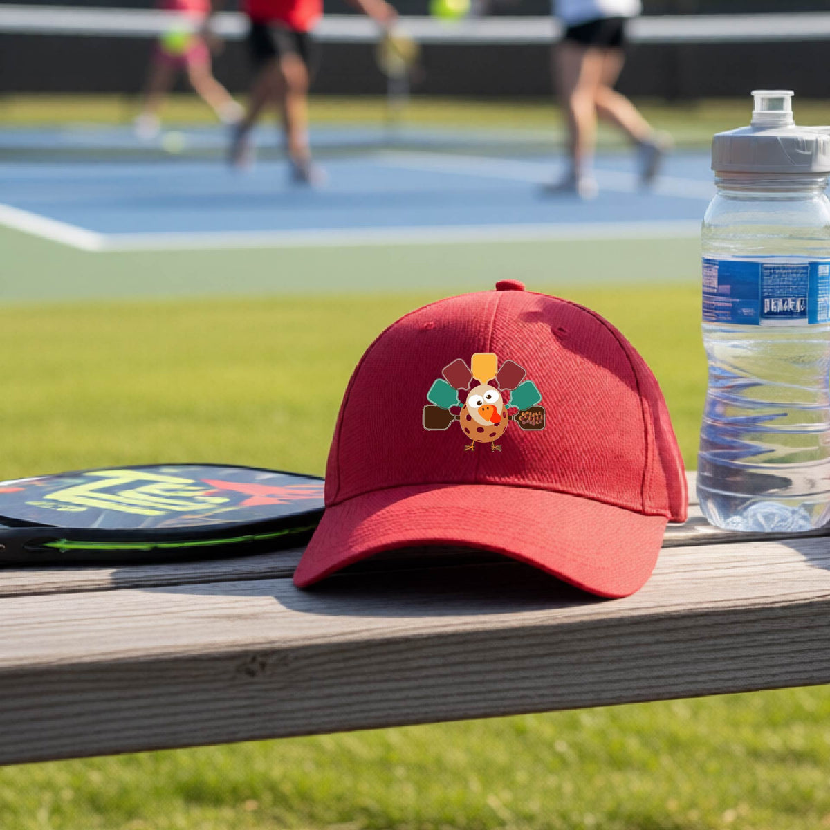 Thanksgiving Fall Thanksgiving Pickleball Visors Performance Headwear Premium Moisture-Wicking Headwear