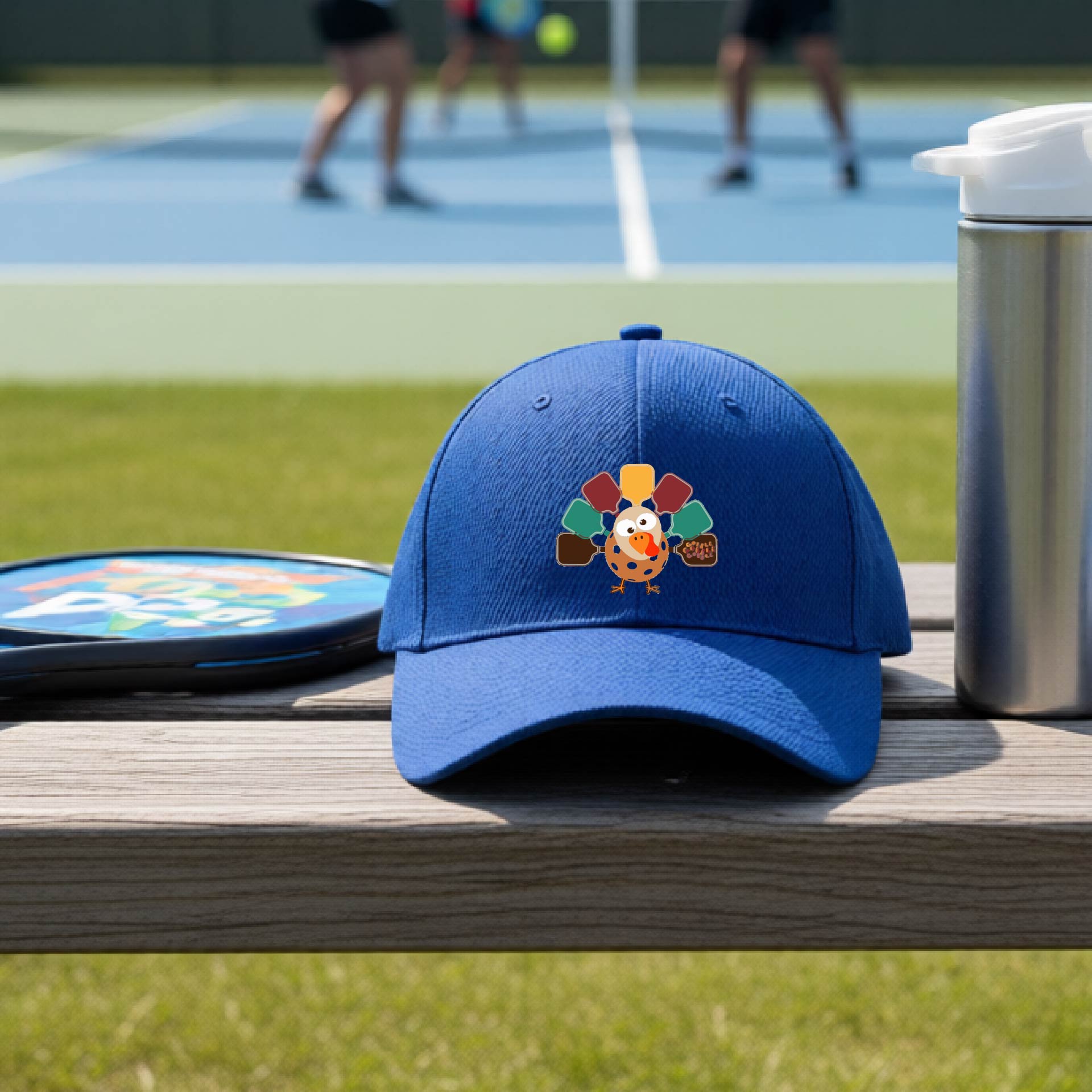 Thanksgiving Fall Thanksgiving Pickleball Visors Performance Headwear Premium Moisture-Wicking Headwear