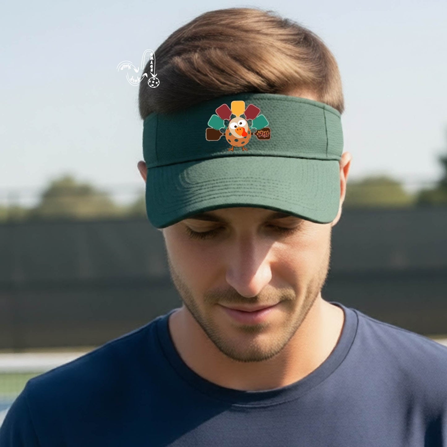Premium Pickleball Moisture-Wicking Thanksgiving Pickleball Hats Premium Performance Headwear