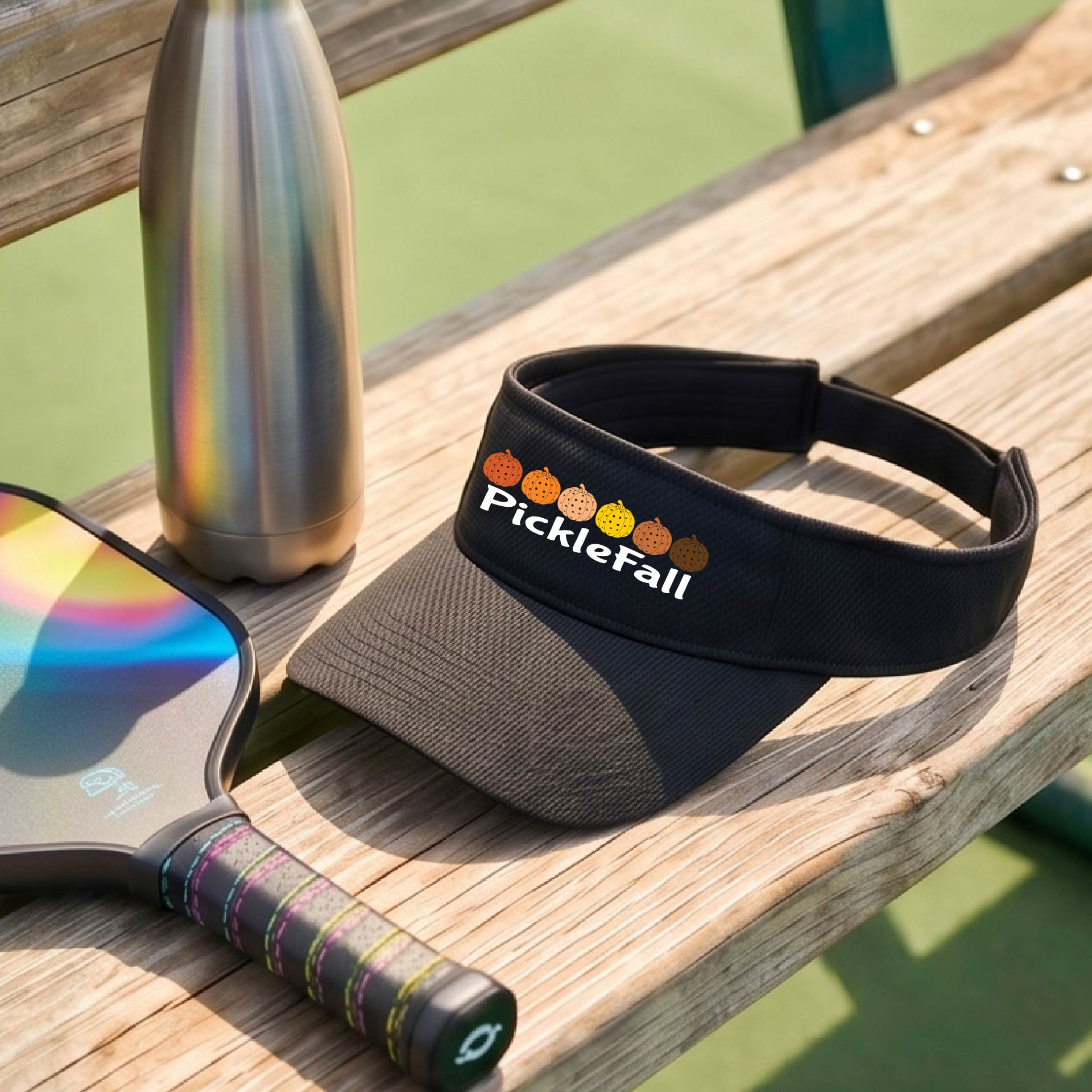 Halloween Pickleball Visors Moisture-Wicking High-Quality Performance Premium Headwear