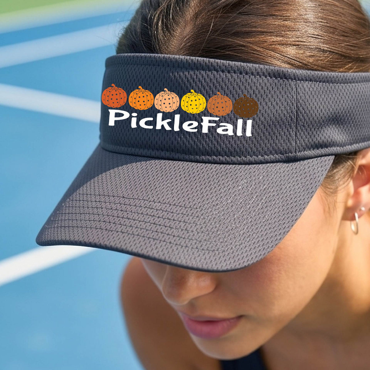 Halloween Pickleball Visors Moisture-Wicking High-Quality Performance Premium Headwear