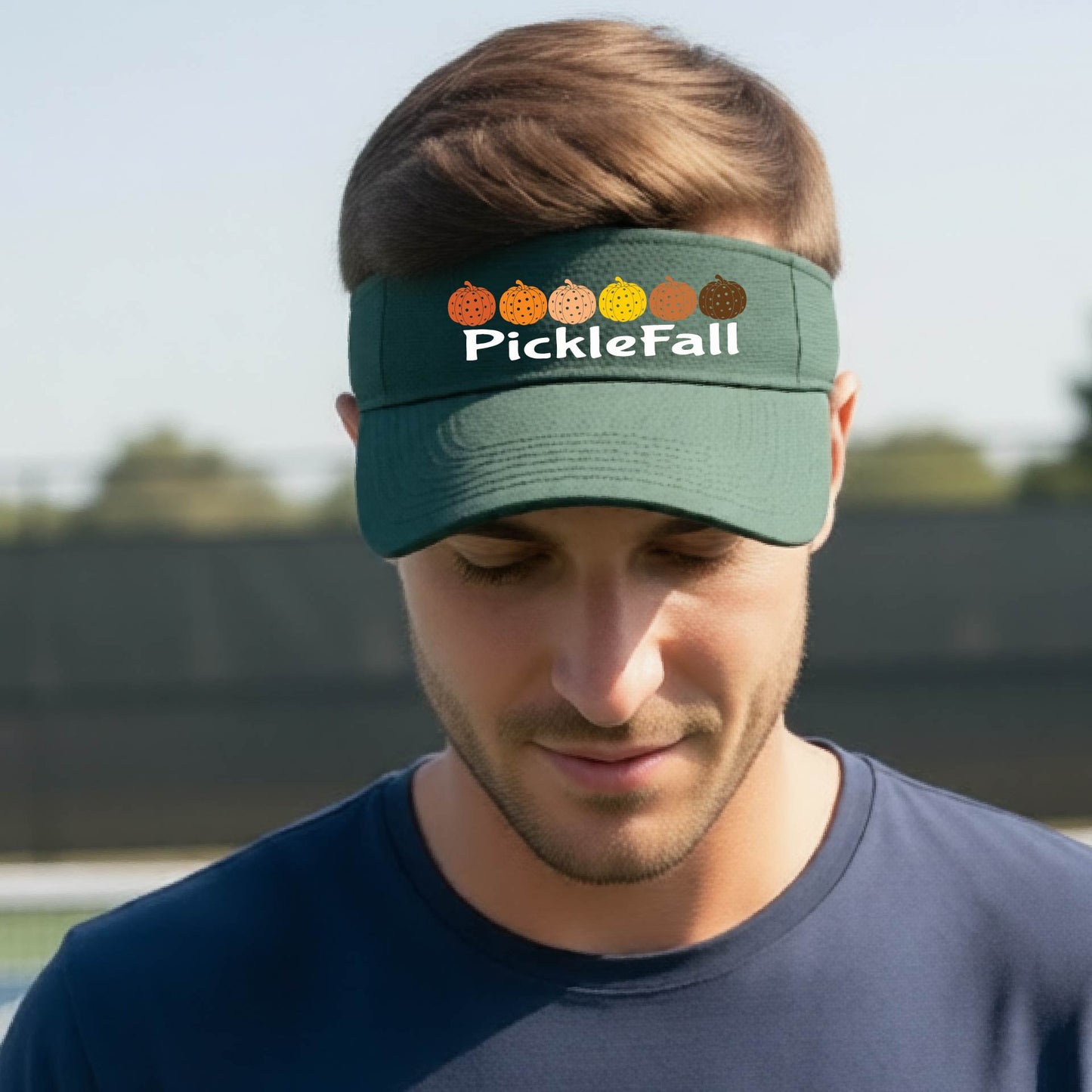 Halloween Pickleball Visors Moisture-Wicking High-Quality Performance Premium Headwear