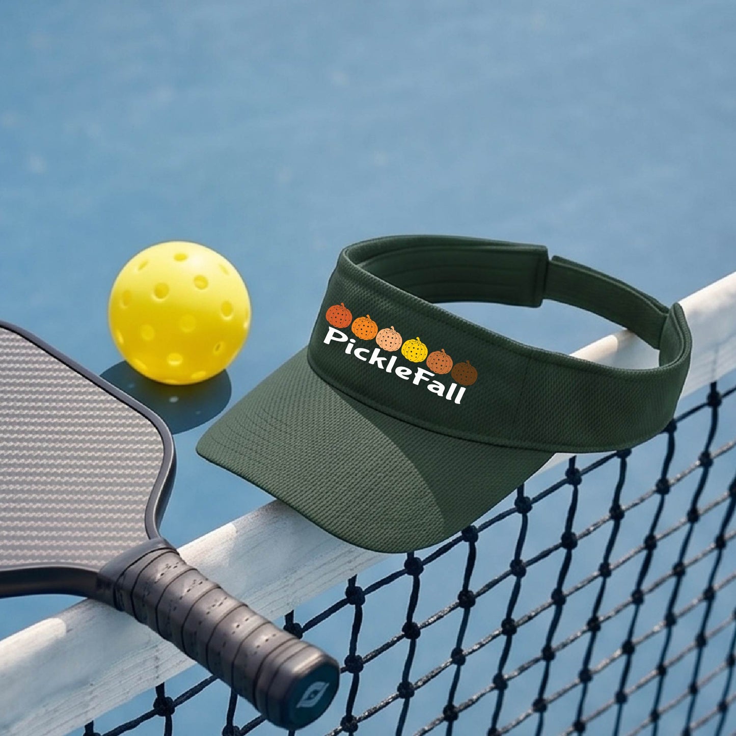 Halloween Pickleball Visors Moisture-Wicking High-Quality Performance Premium Headwear