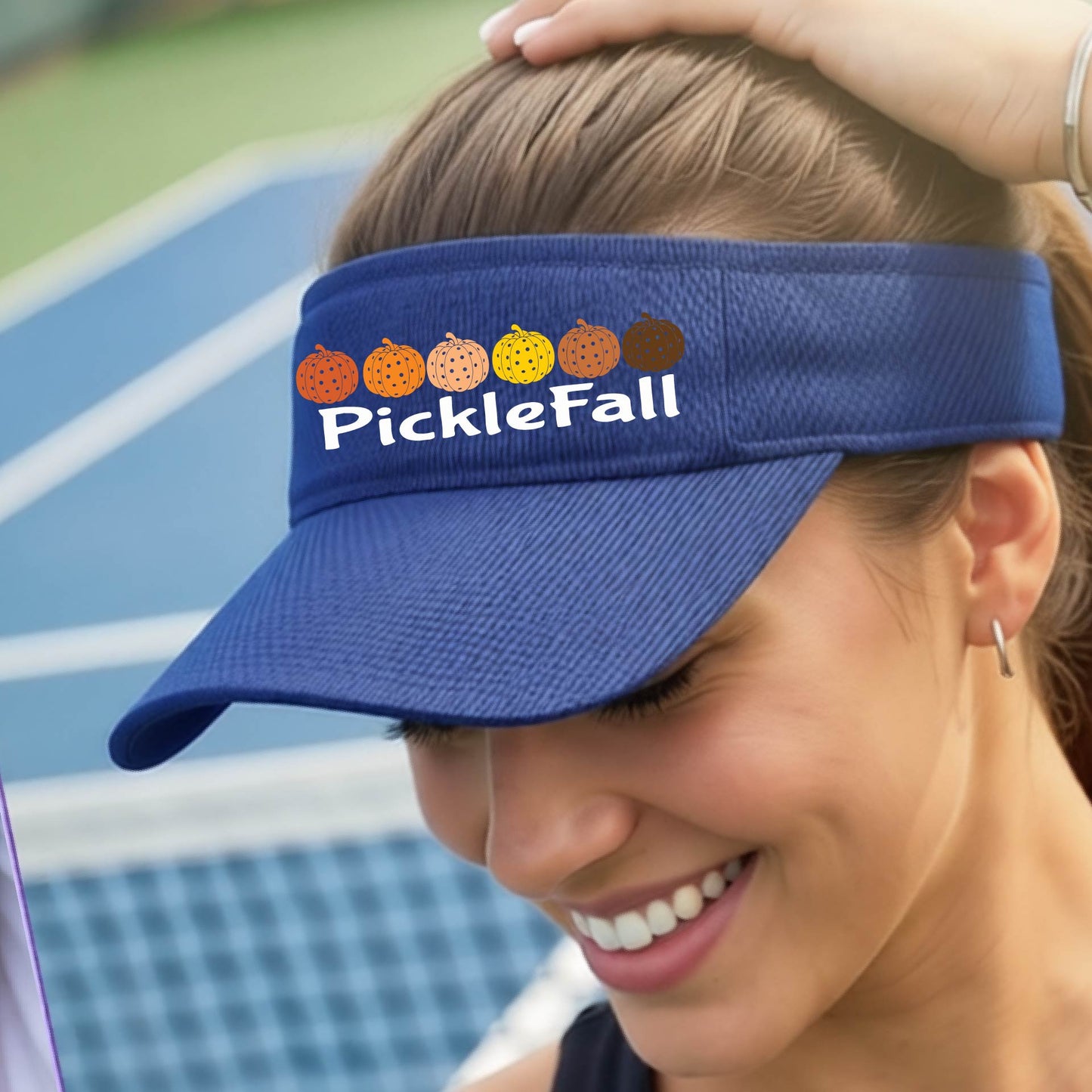 Halloween Pickleball Visors Moisture-Wicking High-Quality Performance Premium Headwear