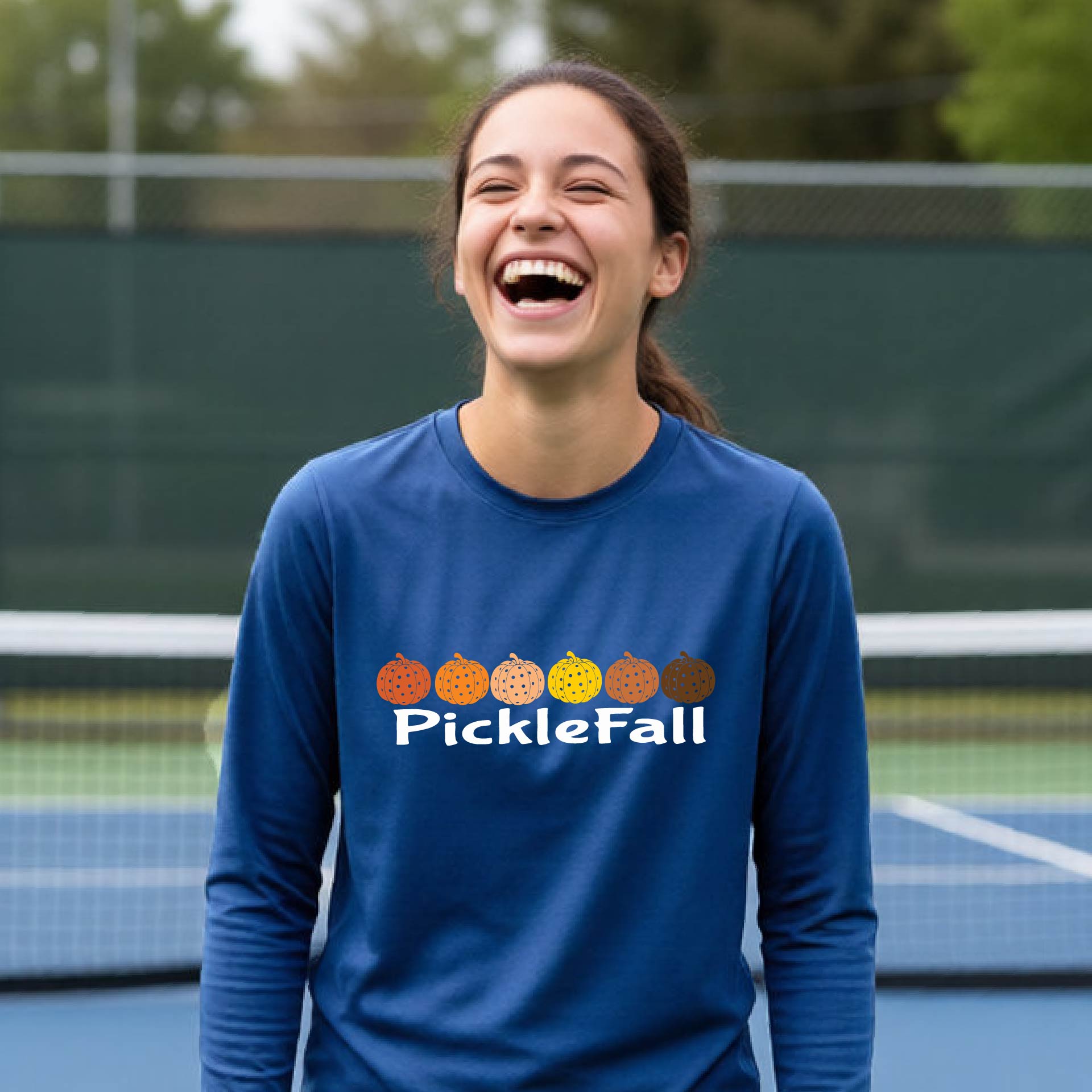 Youth Pickleball Halloween Shirt Kids Pickleball Apparel Spooky Season Shirt Long Sleeve