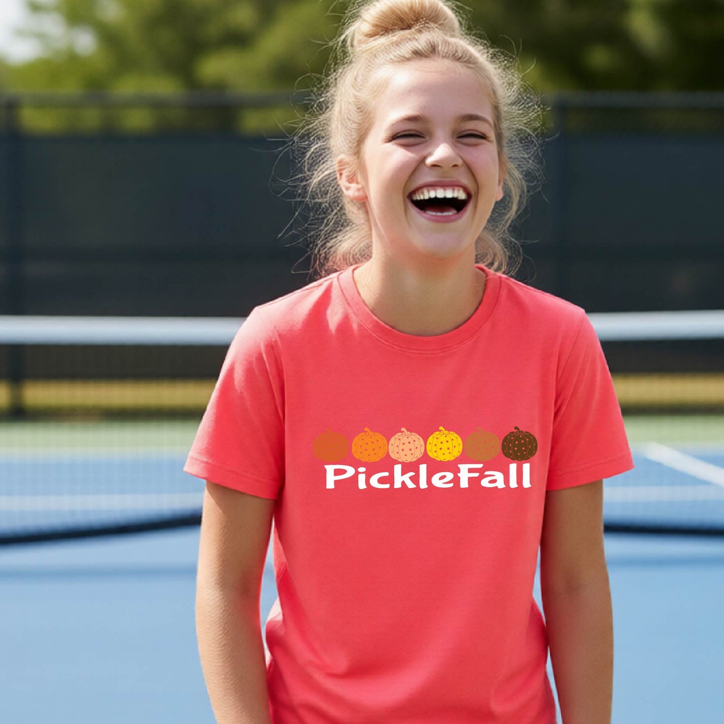 Youth Halloween Pickleball Apparel Kids Pickleball Shirt Halloween Sports Shirt Short Sleeve