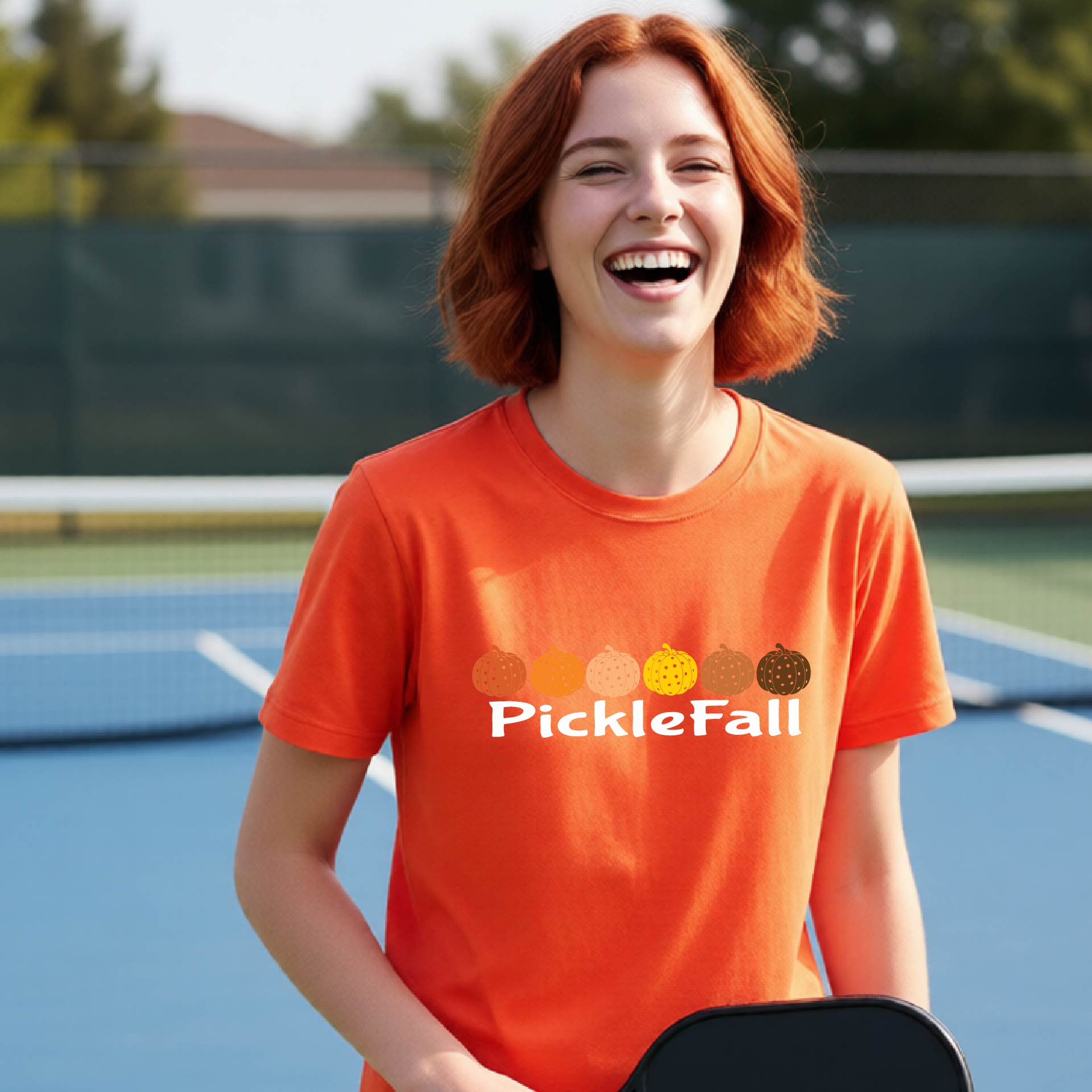 Youth Halloween Pickleball Apparel Kids Pickleball Shirt Halloween Sports Shirt Short Sleeve