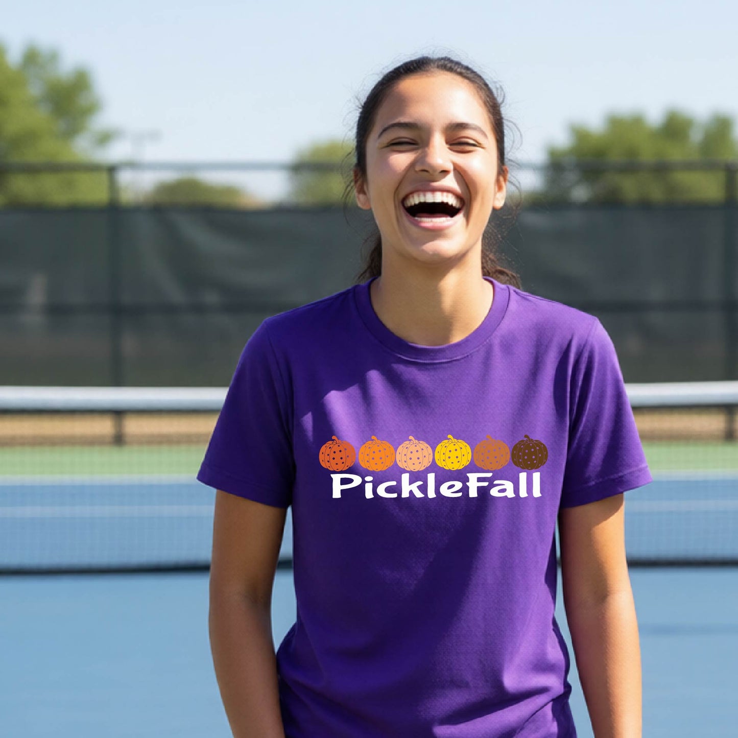 Youth Halloween Pickleball Apparel Kids Pickleball Shirt Halloween Sports Shirt Short Sleeve