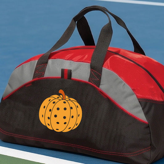 Halloween Duffel Bag Pickleball Sports Bag, Spooky Season Gym Bag, Halloween Gift