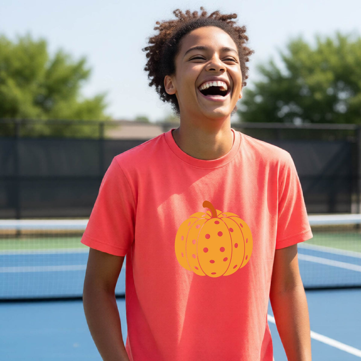 Youth Pickleball Halloween Shirt Kids Pickleball Apparel Spooky Season Shirt Short Sleeve