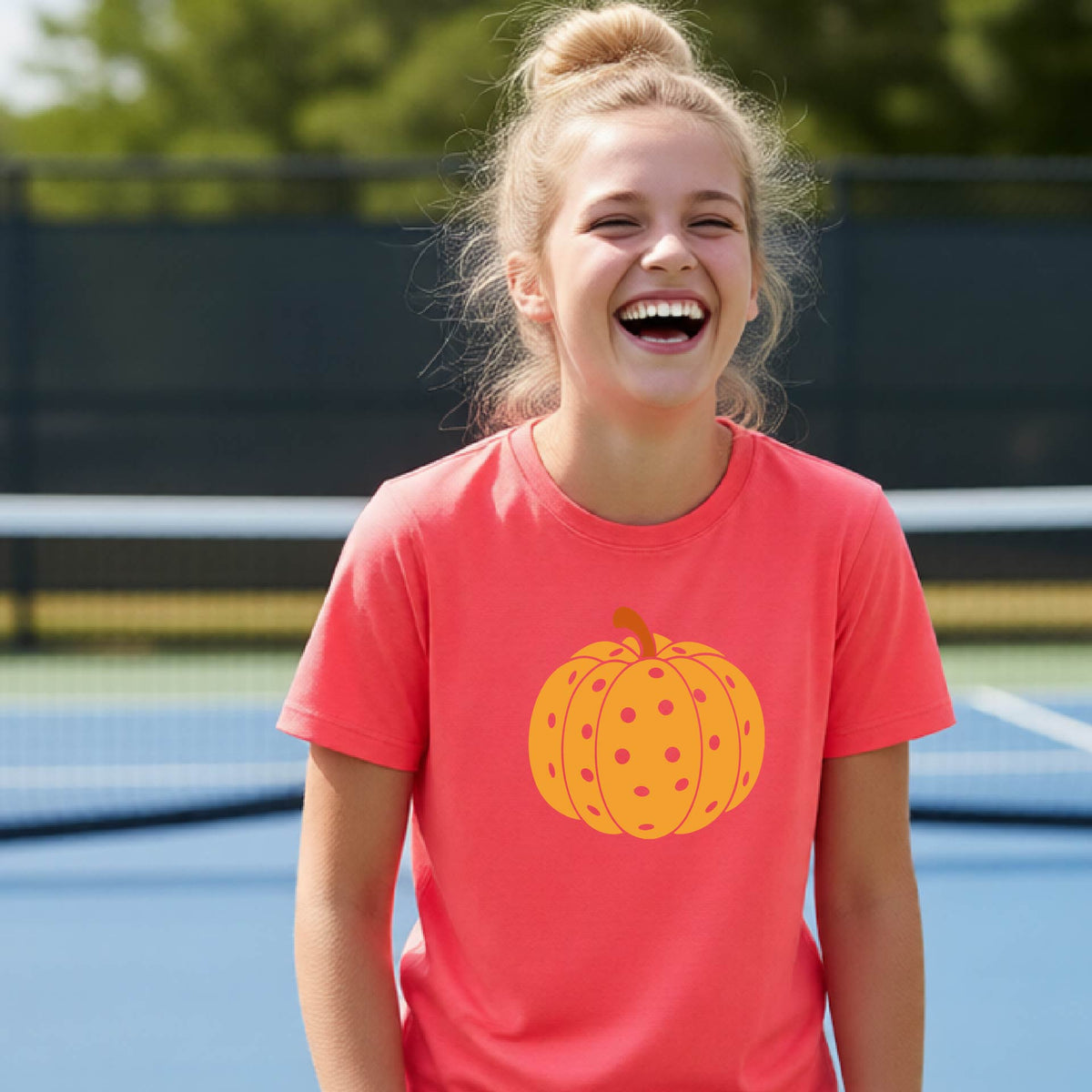 Youth Pickleball Halloween Shirt Kids Pickleball Apparel Spooky Season Shirt Short Sleeve