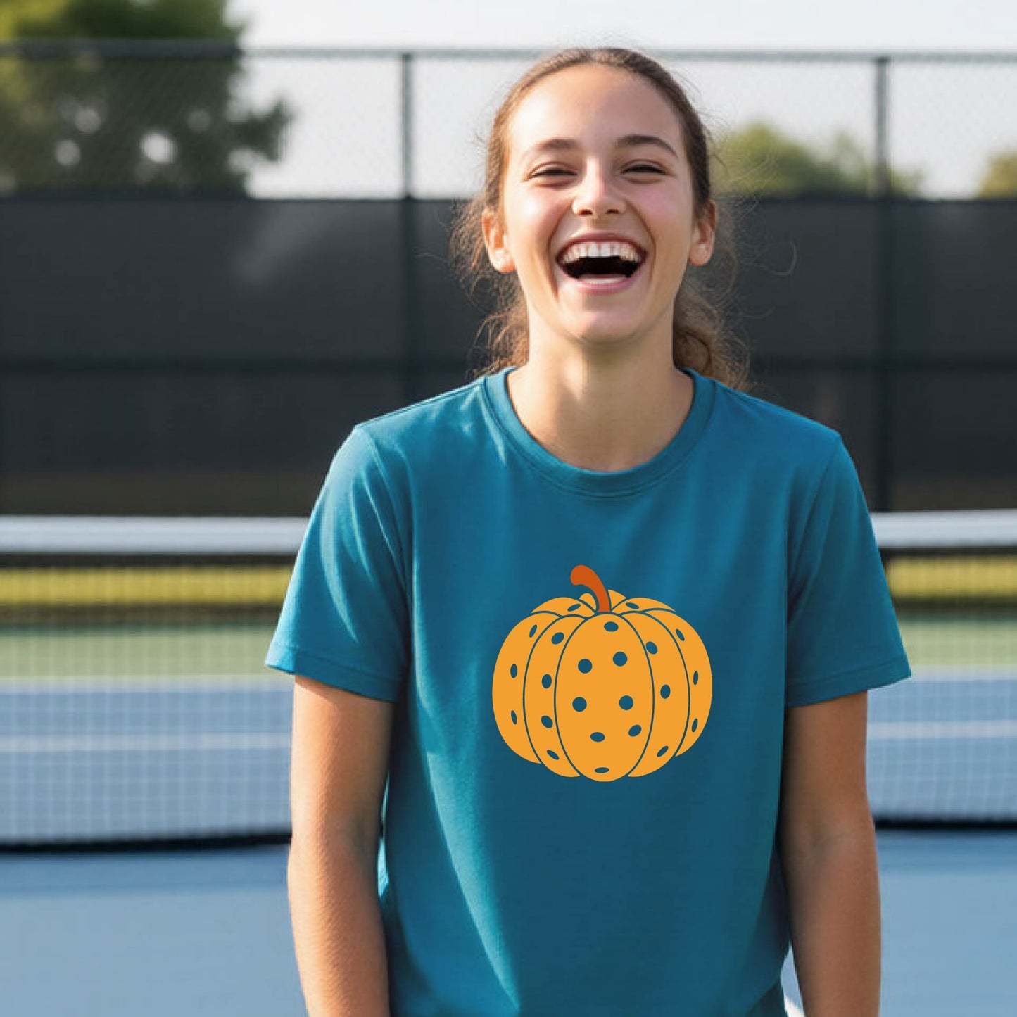 Youth Pickleball Halloween Shirt Kids Pickleball Apparel Spooky Season Shirt Short Sleeve
