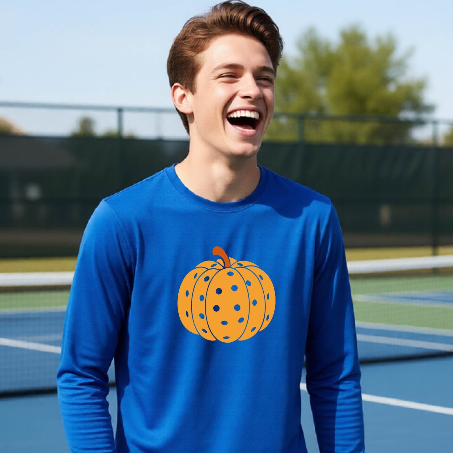 Kids Halloween Pickleball Shirt Youth Pickleball Halloween T-Shirt Players Long Sleeve & Short Sleeve