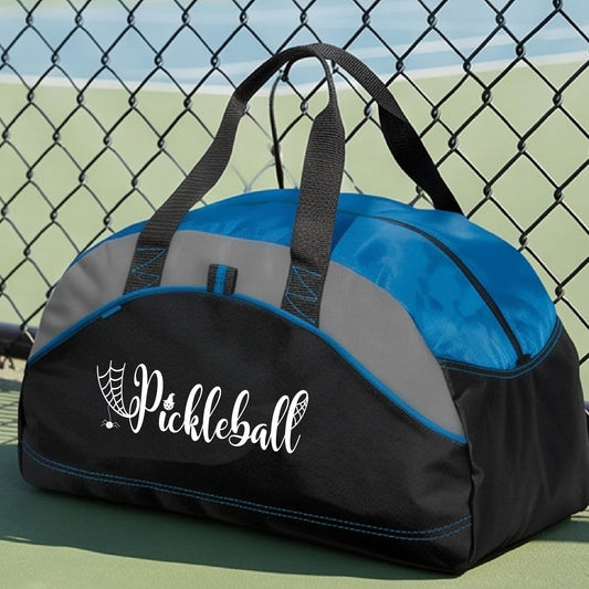 Spooky Halloween Pickleball Duffel Pickleball Gear Bag Sports Bag Halloween Gift