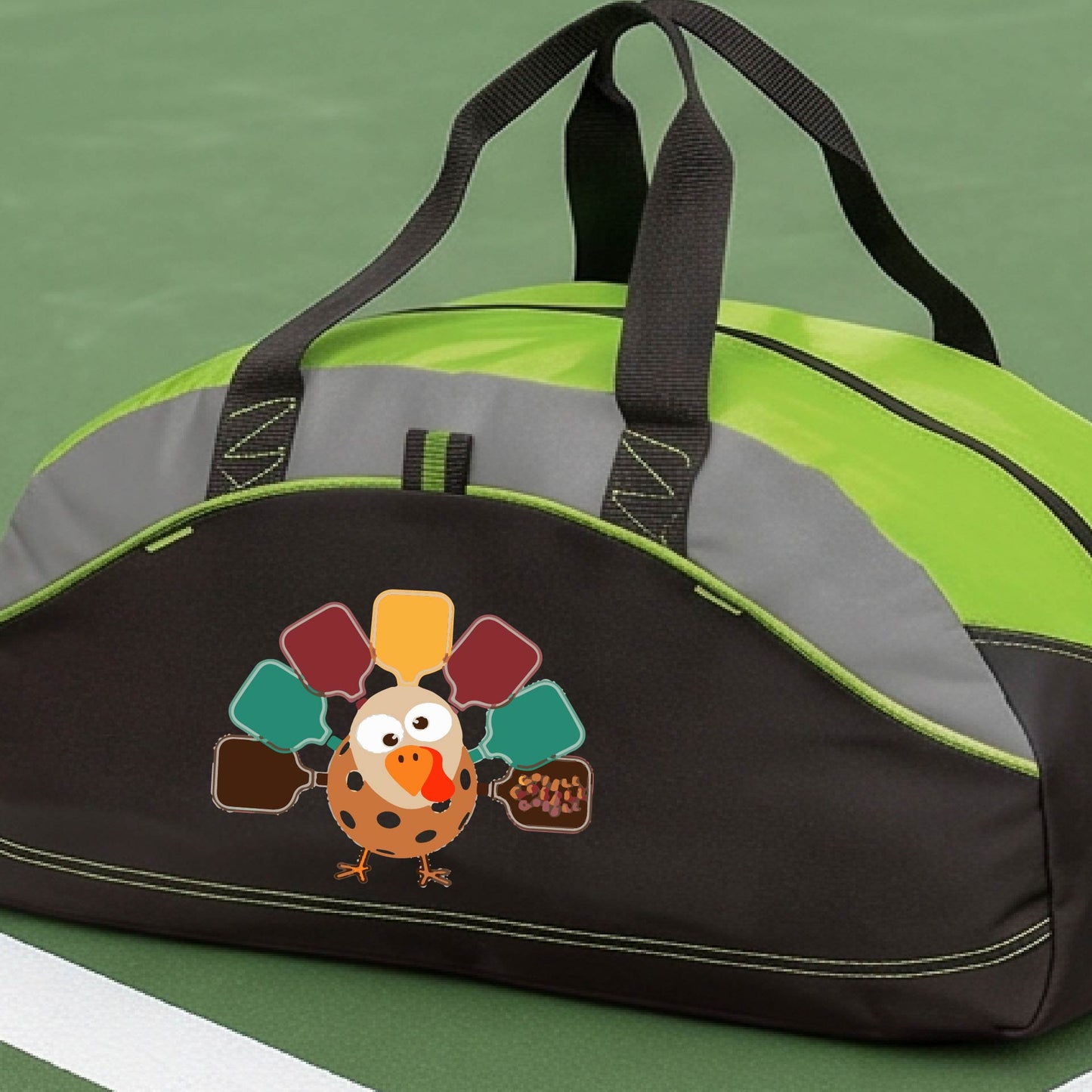 Thanksgiving Duffel Bag Pickleball Sports Bag Holiday Season Gym Bag Thanksgiving Gift