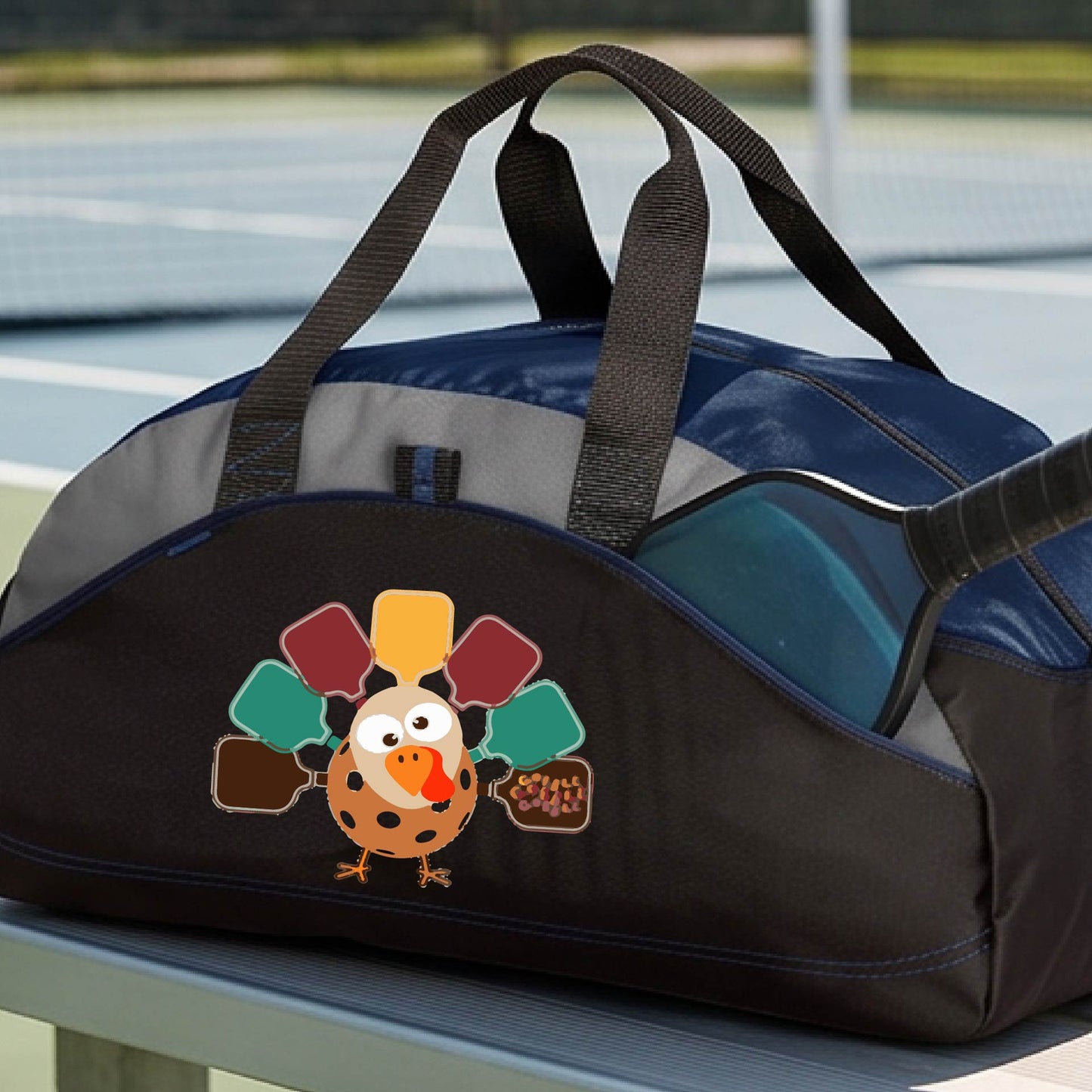 Thanksgiving Duffel Bag Pickleball Sports Bag Holiday Season Gym Bag Thanksgiving Gift