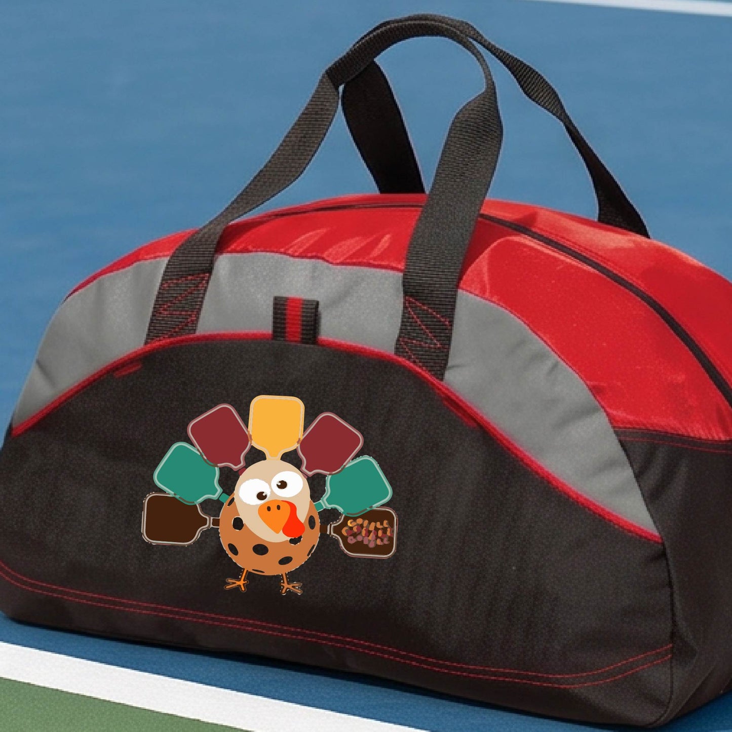 Thanksgiving Duffel Bag Pickleball Sports Bag Holiday Season Gym Bag Thanksgiving Gift