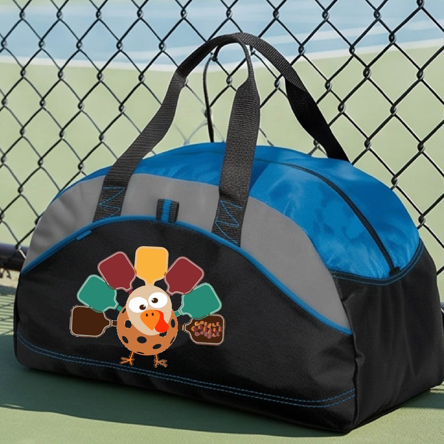 Thanksgiving Duffel Bag Pickleball Sports Bag Holiday Season Gym Bag Thanksgiving Gift