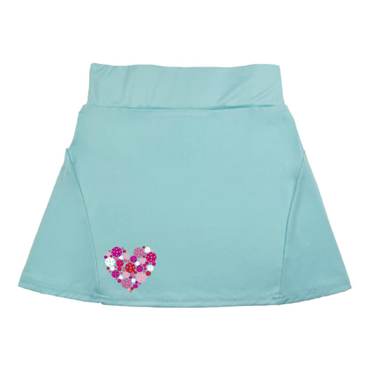 Pickleball Heart | Women's Flirty Pickleball Skort
