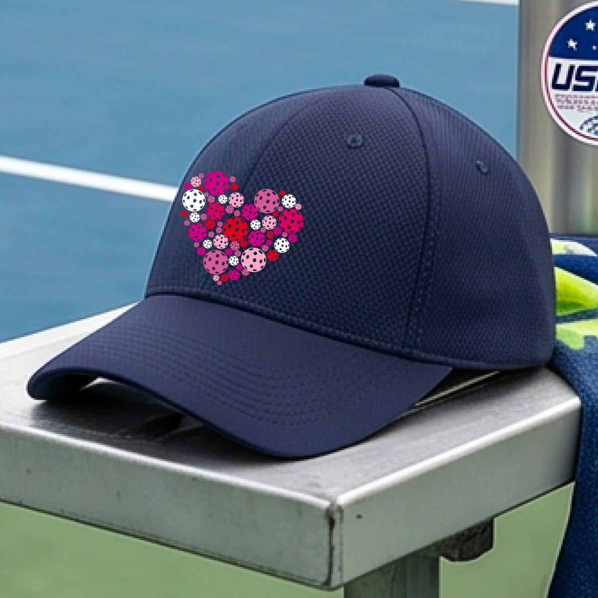 Pickleball Cap – Mid-Profile Sports Hat for Pickleball Players - Customizable