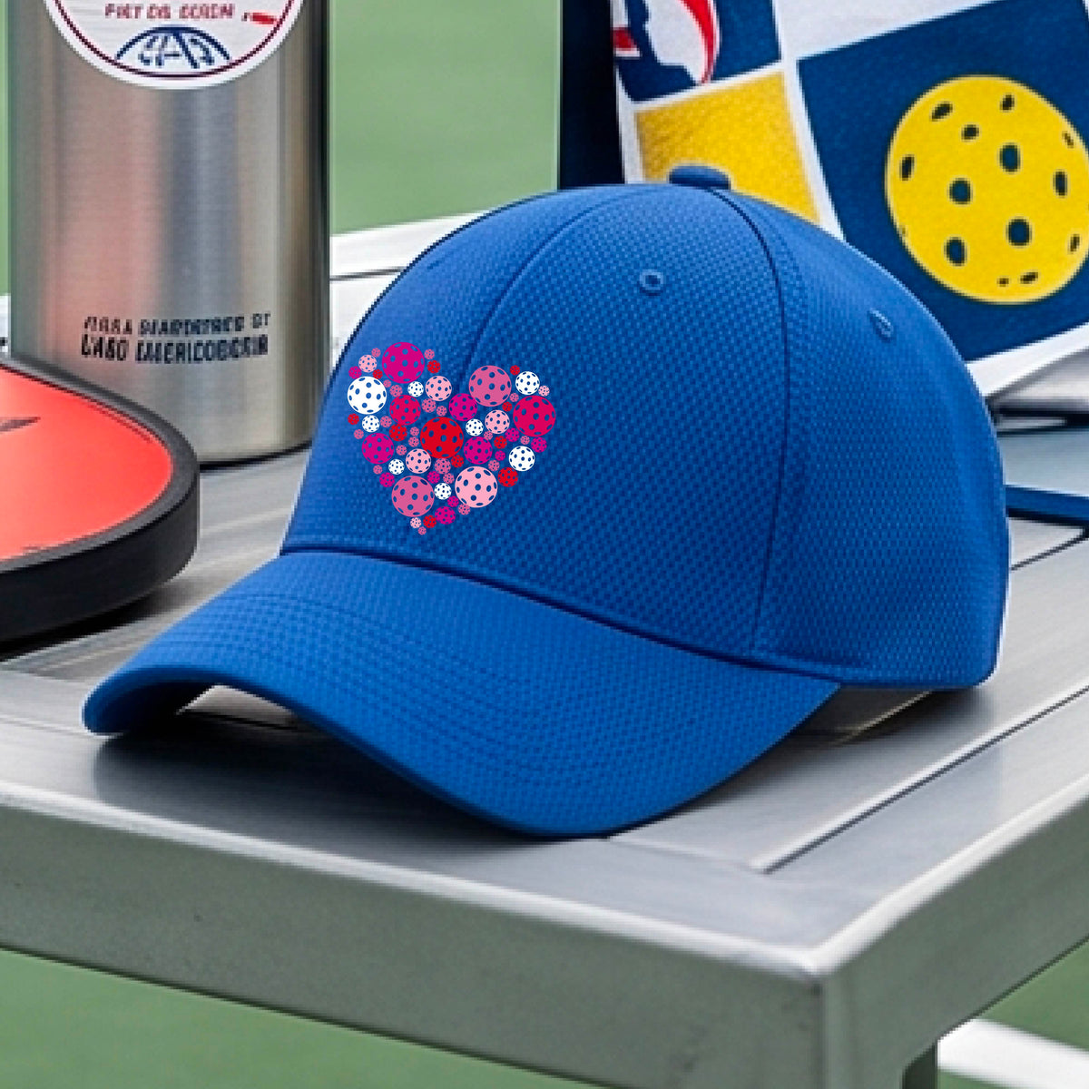Pickleball Cap – Mid-Profile Sports Hat for Pickleball Players - Customizable