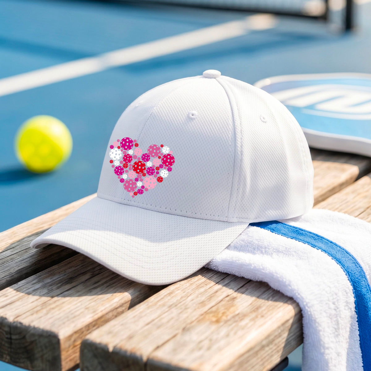 Pickleball Cap – Mid-Profile Sports Hat for Pickleball Players - Customizable