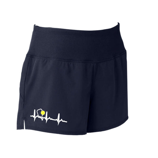 Pickleball Heartbeat EKG | Clearance Women's Pickleball Shorts