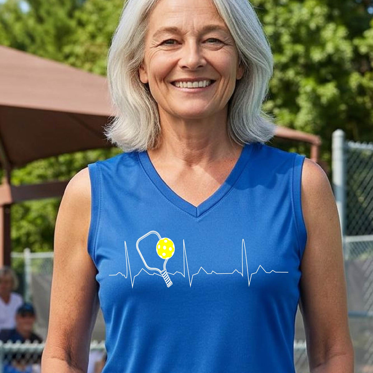Women’s Pickleball Performance Shirt – Court & Casual Athletic Wear - Sleeveless