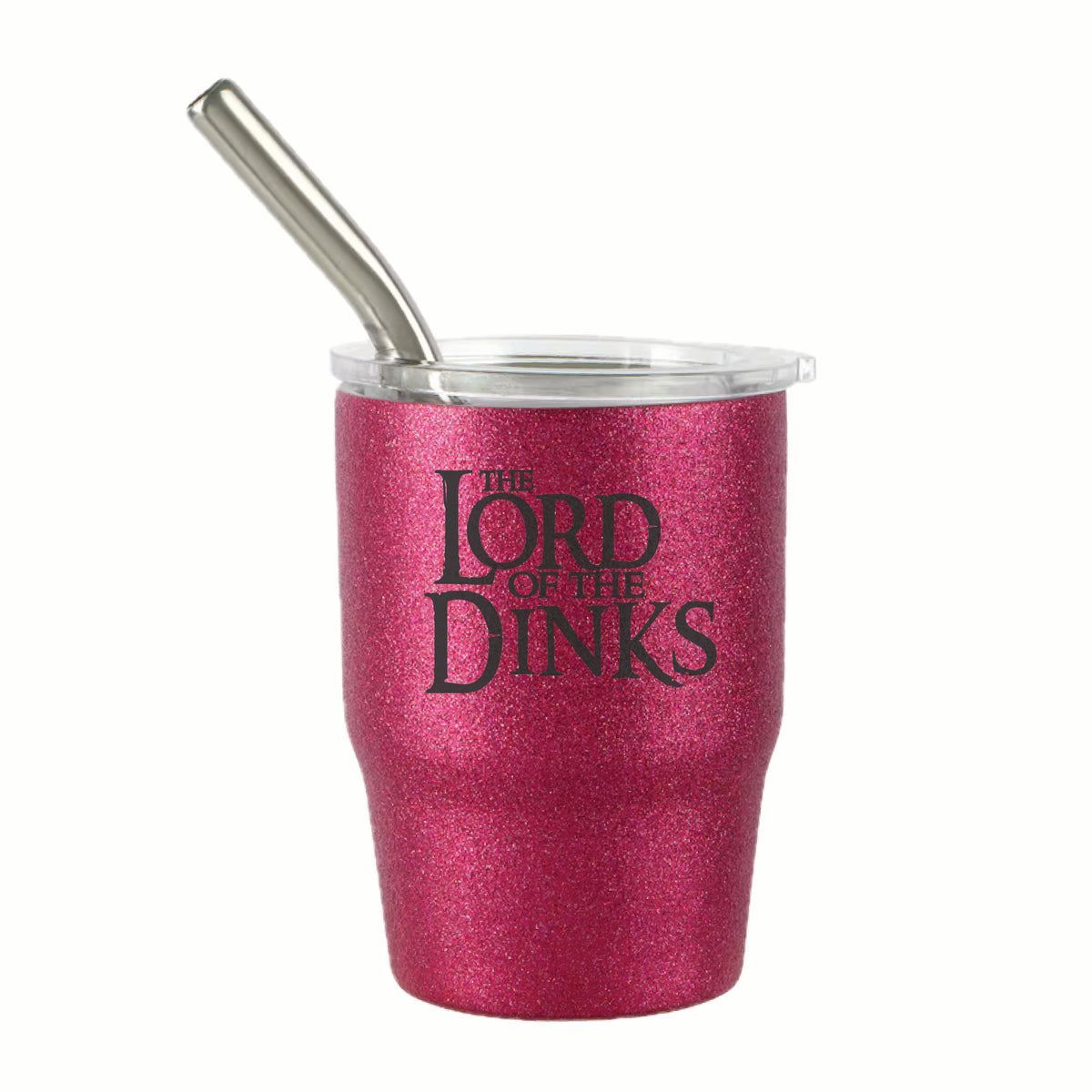 Pickleball "Here's to You" 3 oz Steel Tumblers | Party Favors Celebration Designs | Fun Pickleball Gifts