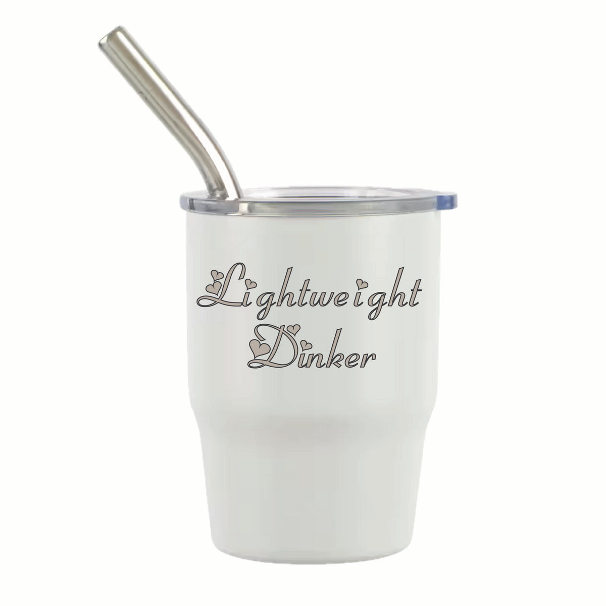 Pickleball "Here's to You" 3 oz Steel Tumblers | Party Favors Celebration Designs | Fun Pickleball Gifts