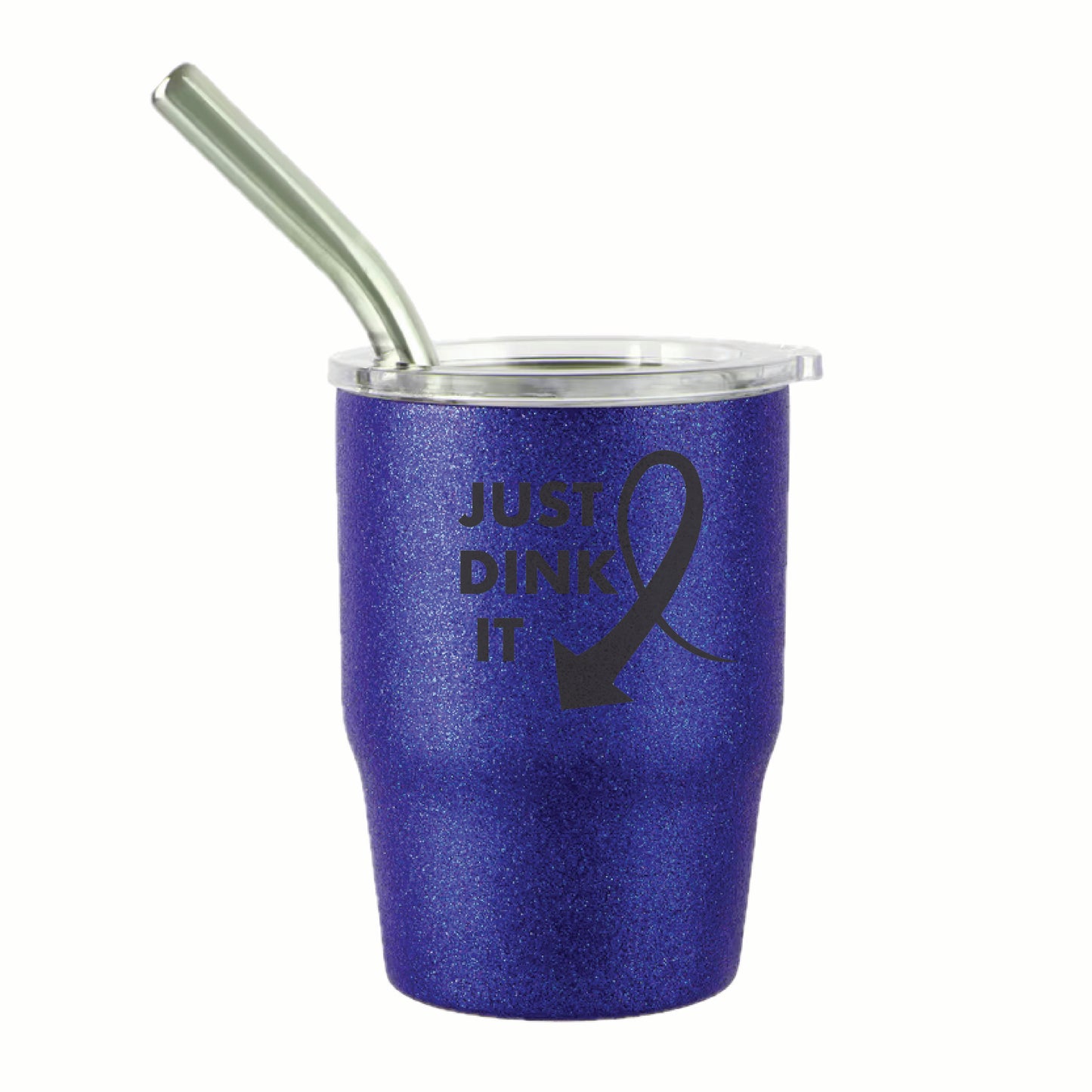 Pickleball "Here's to You" 3 oz Steel Tumblers | Party Favors Celebration Designs | Fun Pickleball Gifts
