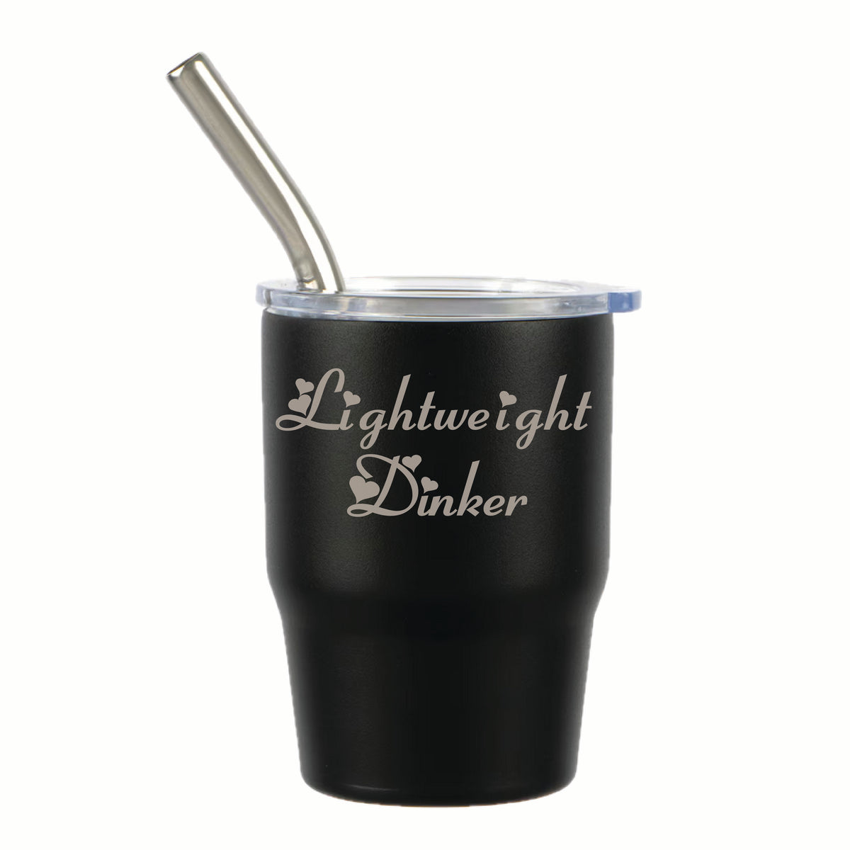 Pickleball "Here's to You" 3 oz Steel Tumblers | Party Favors Celebration Designs | Fun Pickleball Gifts