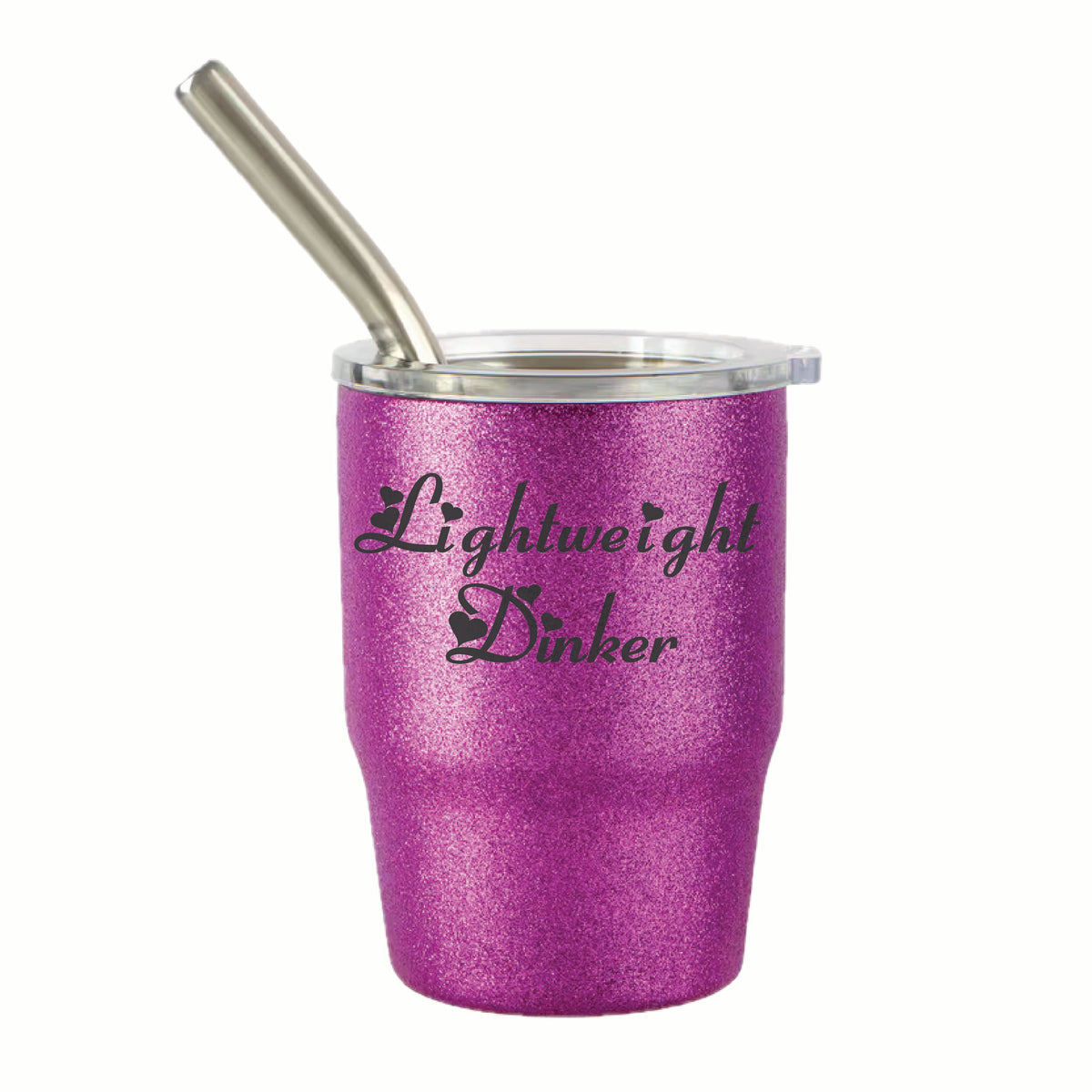 Pickleball "Here's to You" 3 oz Steel Tumblers | Party Favors Celebration Designs | Fun Pickleball Gifts