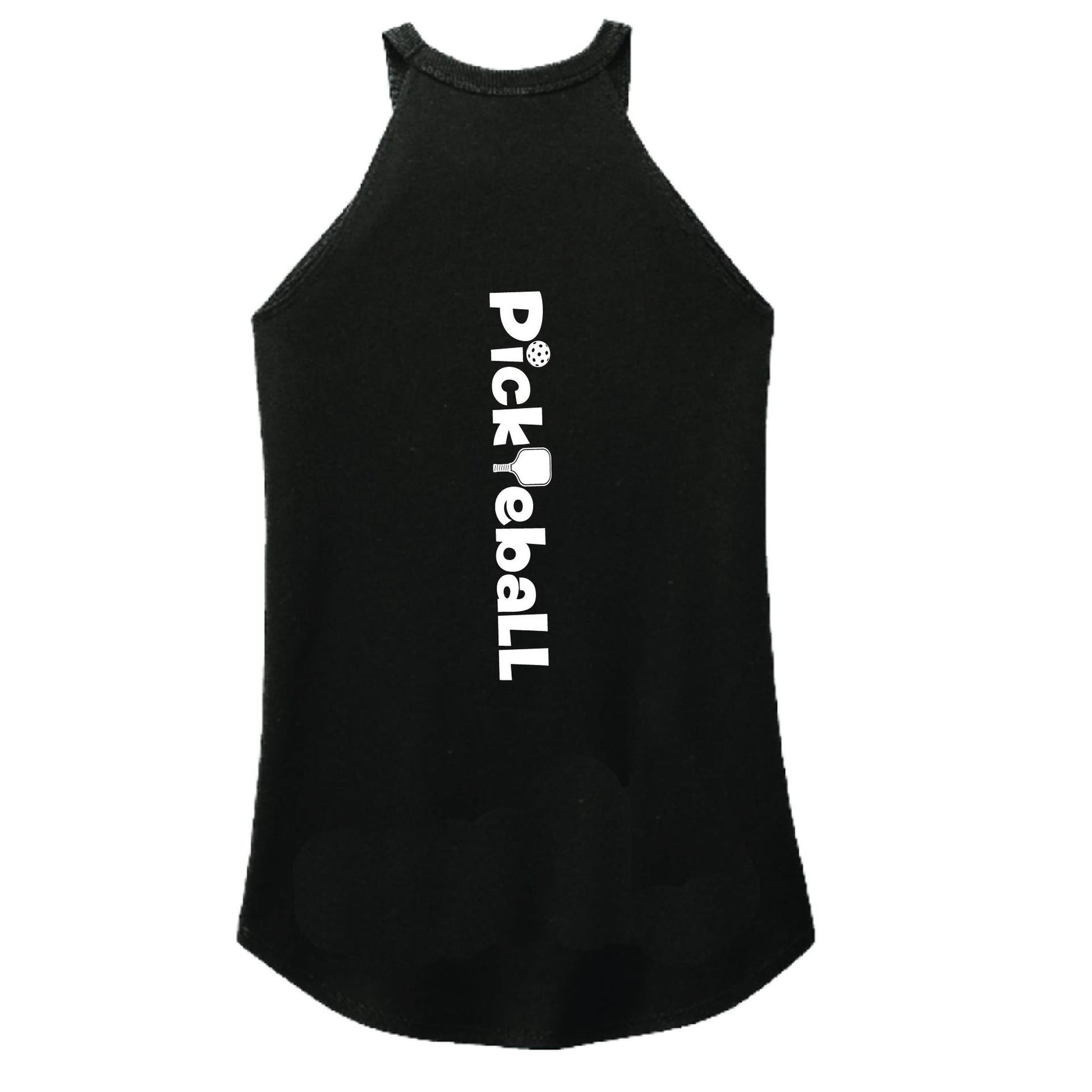 Pickleball Horizontal | Clearance Women’s Rocker Athletic Tank | 75/13/12 Poly/Cotton/Rayon