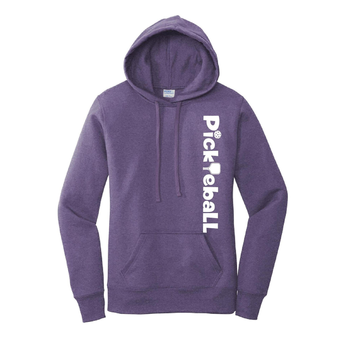 Pickleball Horizontal (Custom) | Women’s Fitted Hoodie Pickleball Sweatshirt | 50% Cotton 50% Poly Fleece