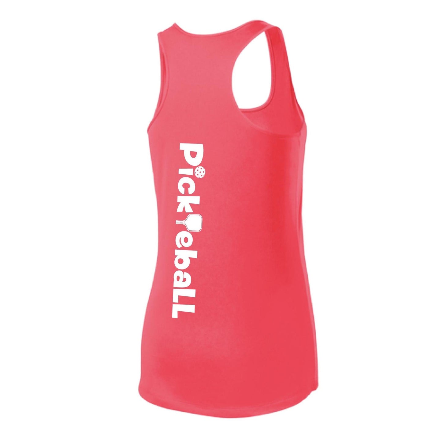 Pickleball Horizontal (Custom) | Women's Racerback Pickleball Tank | 100% Polyester