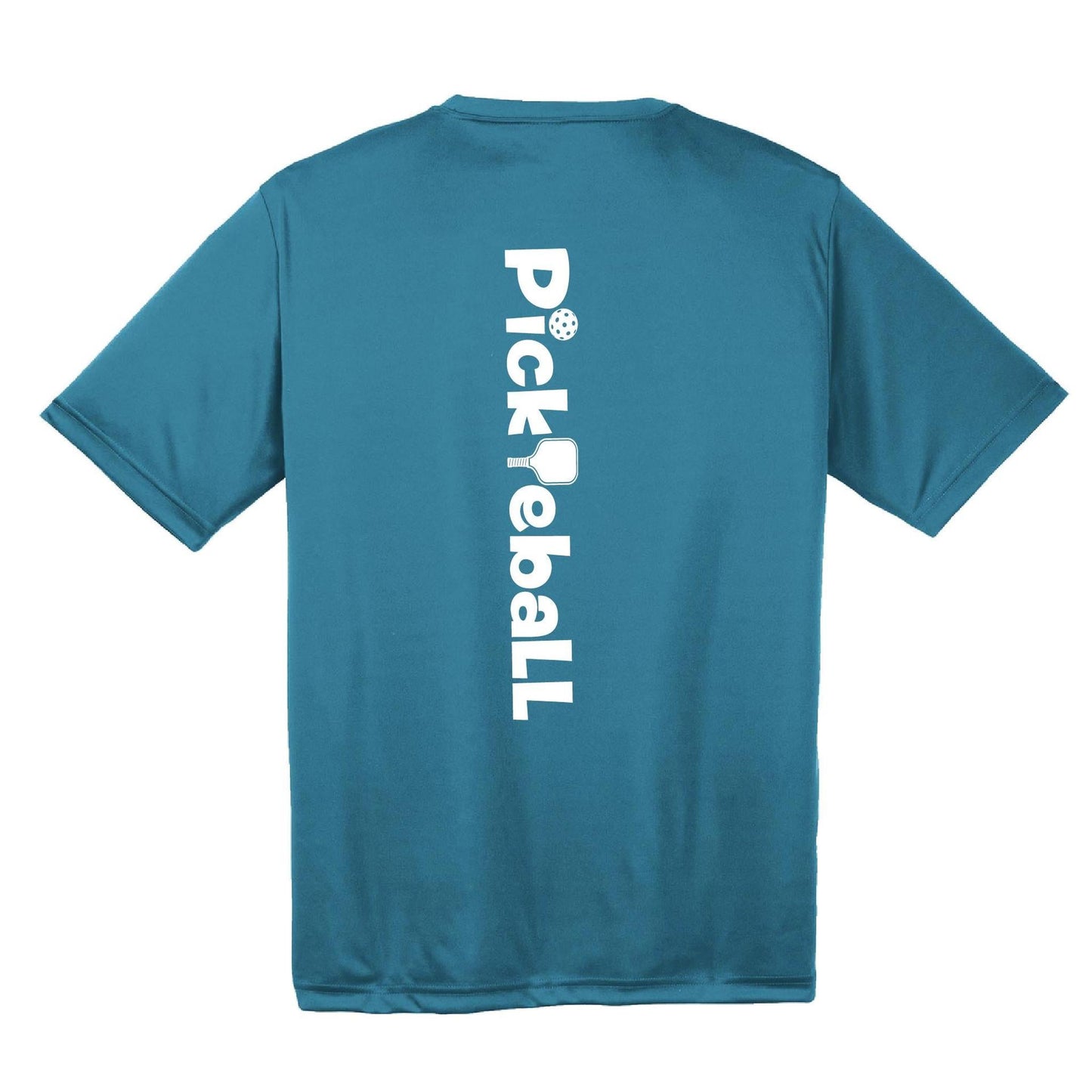 Pickleball Horizontal (Custom) | Youth Short Sleeve Pickleball Performance T-Shirts | 100% Polyester