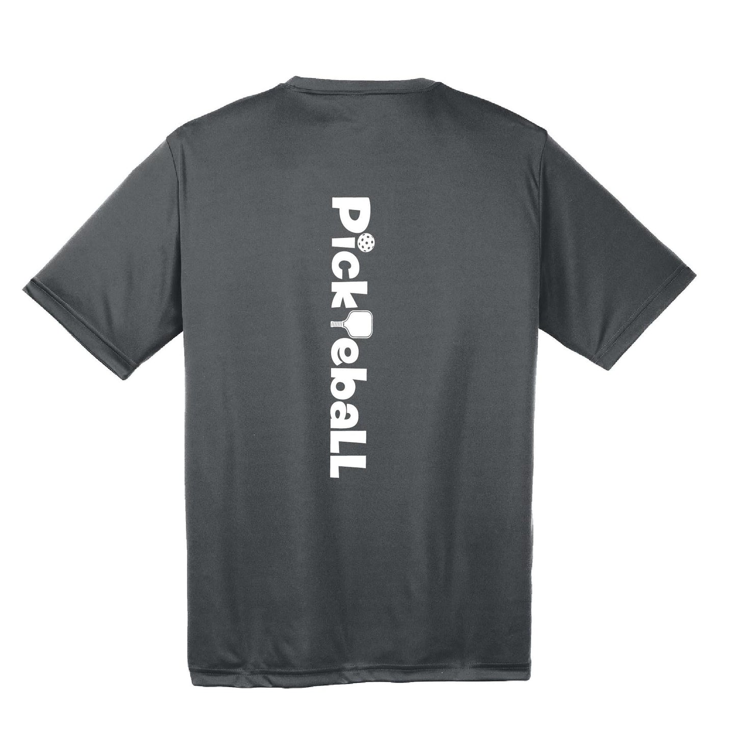 Pickleball Horizontal (Customizable) | Men’s Short Sleeve Athletic Performance T-Shirts | 100% Polyester