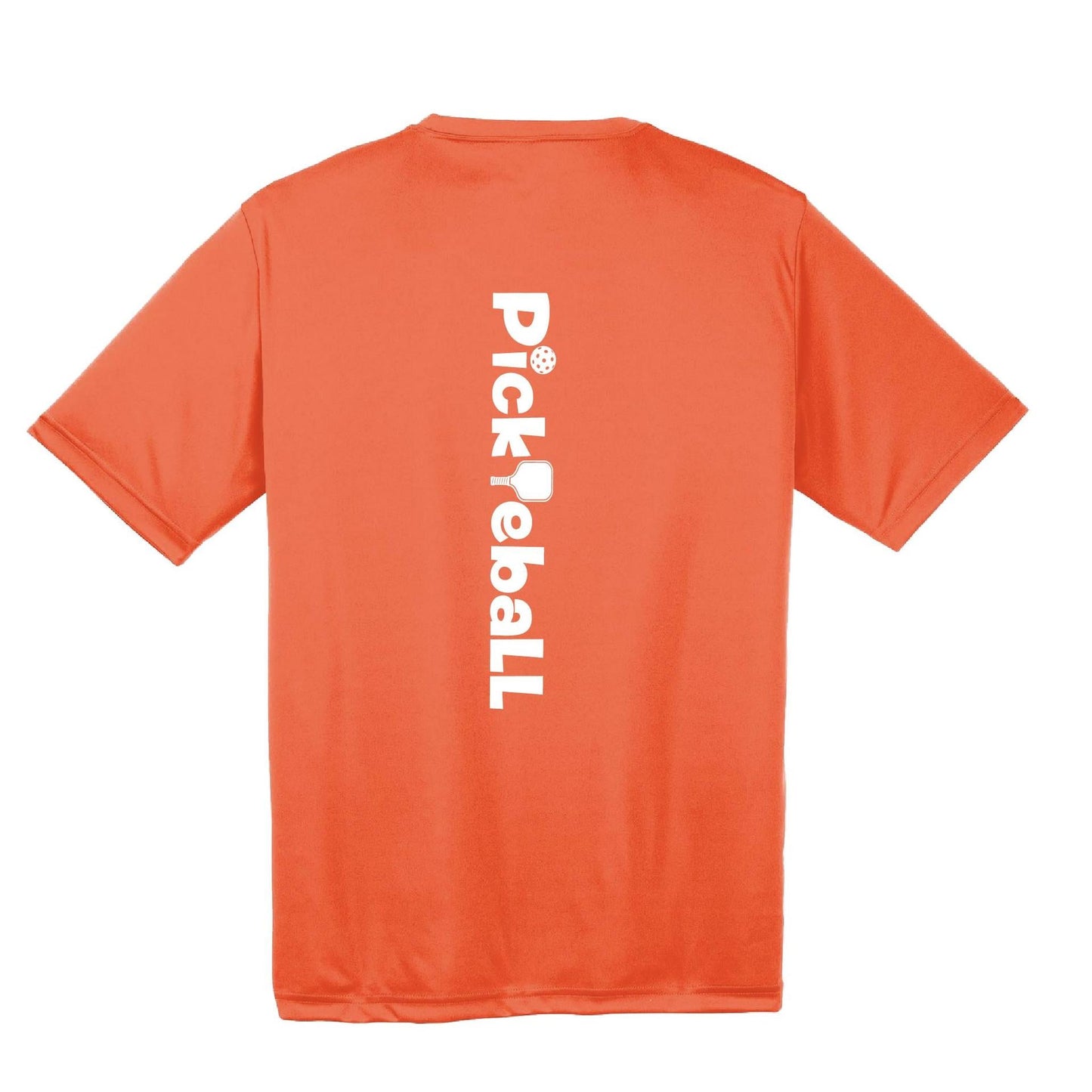 Pickleball Horizontal (Customizable) | Men’s Short Sleeve Athletic Performance T-Shirts | 100% Polyester