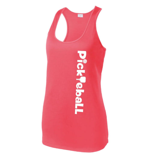 Pickleball Horizontal (Customizable) | Women's Racerback Pickleball Tank | 100% Polyester