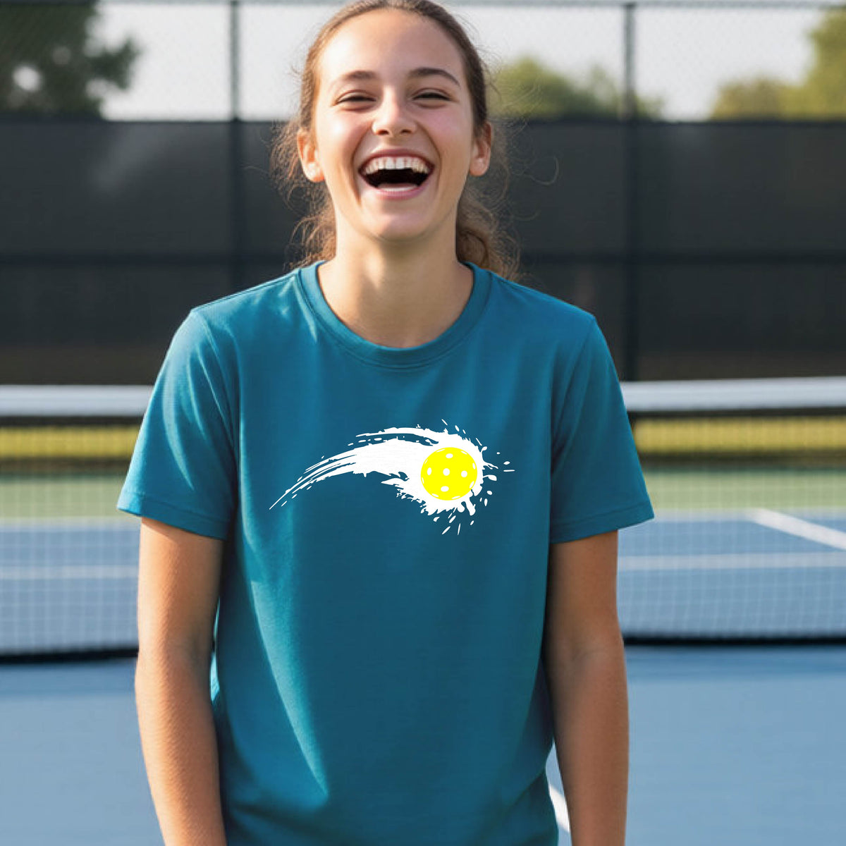 Youth Pickleball Shirt – Kids Athletic Pickleball Apparel - Short-Sleeve