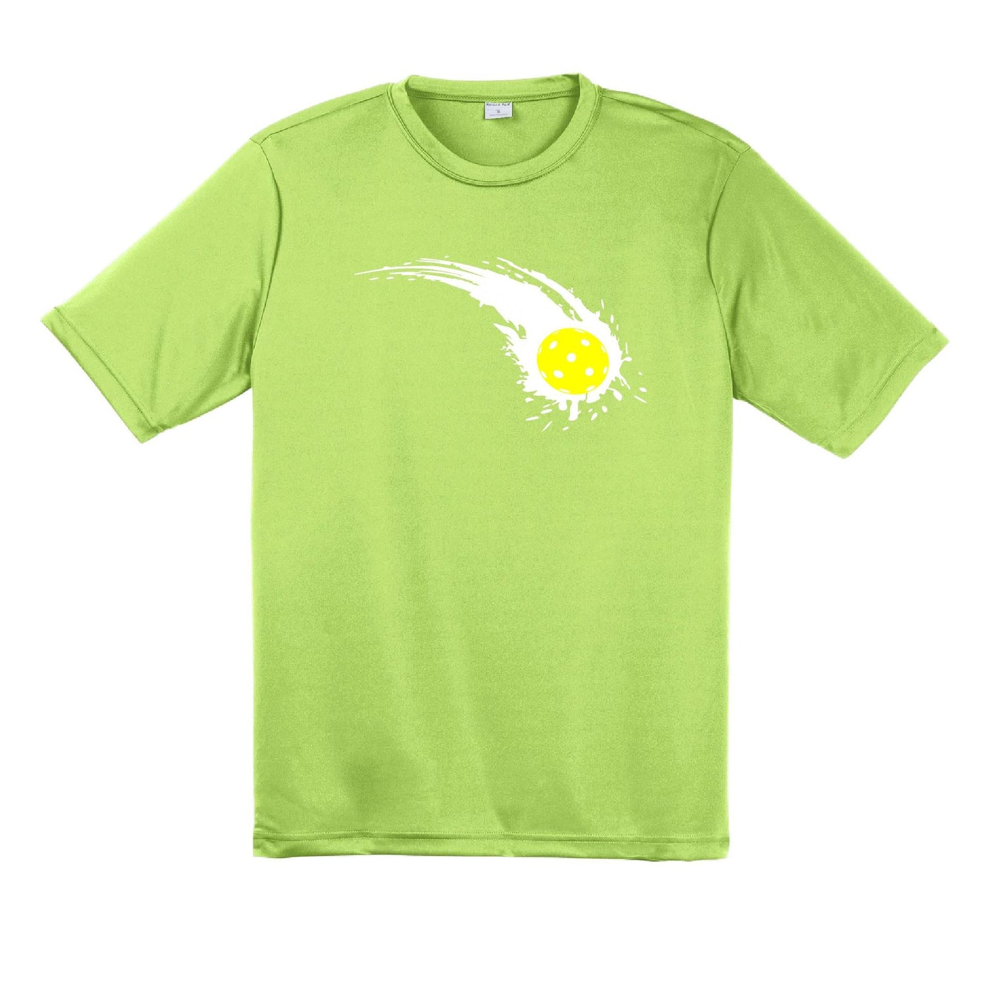 Pickleball Impact | Men’s Short Sleeve Athletic Performance T-Shirts | 100% Polyester