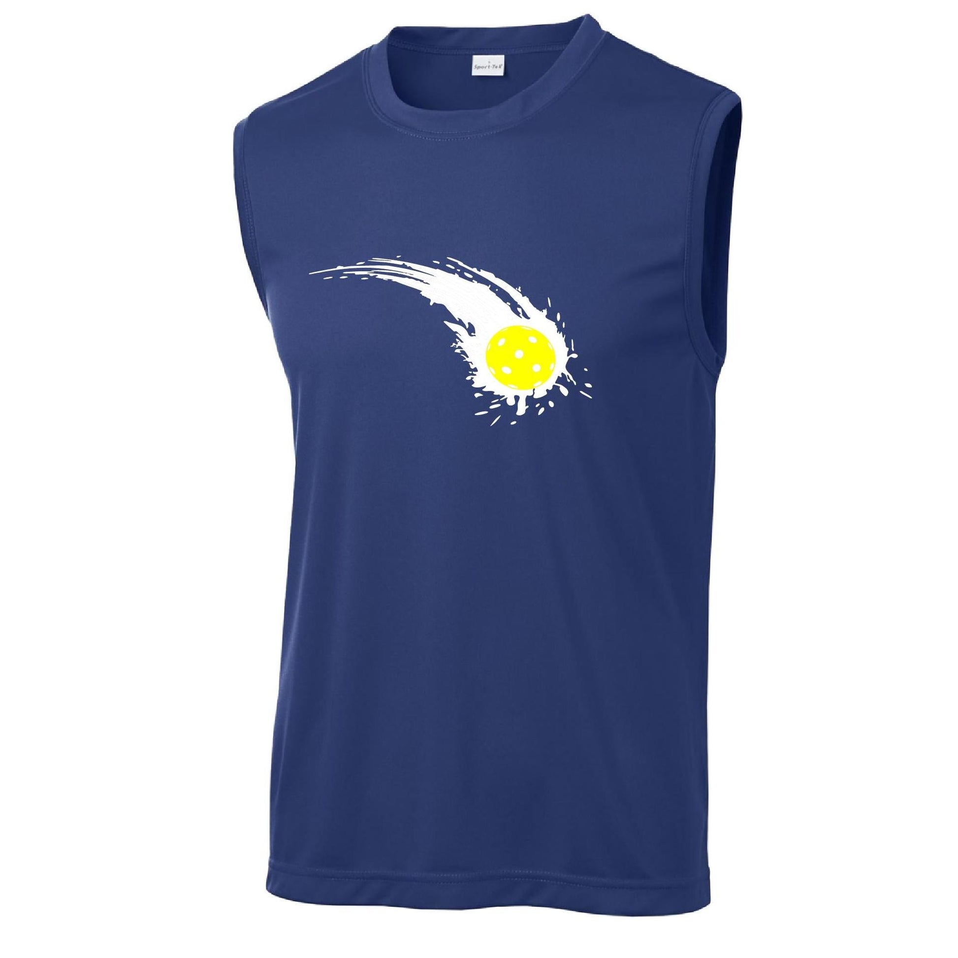 Pickleball Impact | Men’s Sleeveless Athletic Performance T-Shirts | 100% Polyester