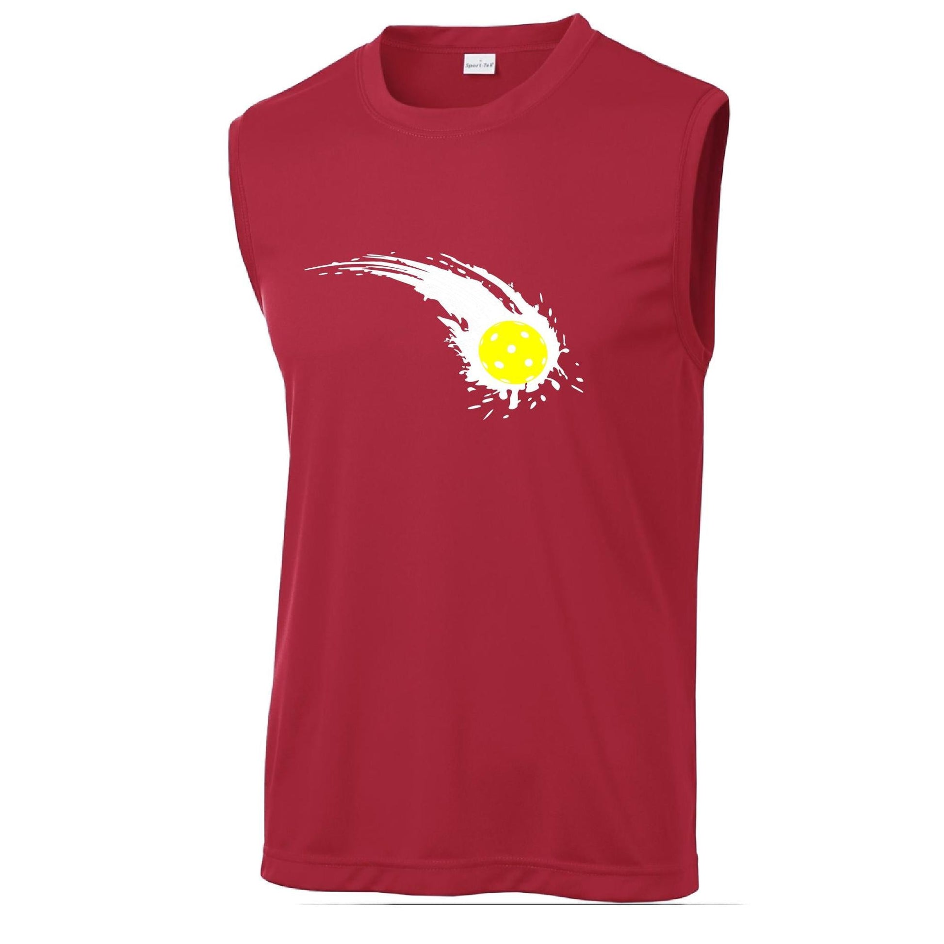 Pickleball Impact | Men’s Sleeveless Athletic Performance T-Shirts | 100% Polyester