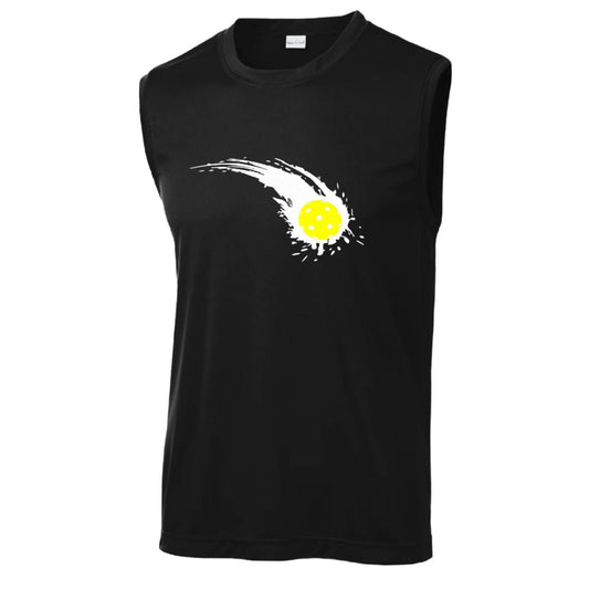 Pickleball Impact | Men’s Sleeveless Athletic Performance T-Shirts | 100% Polyester